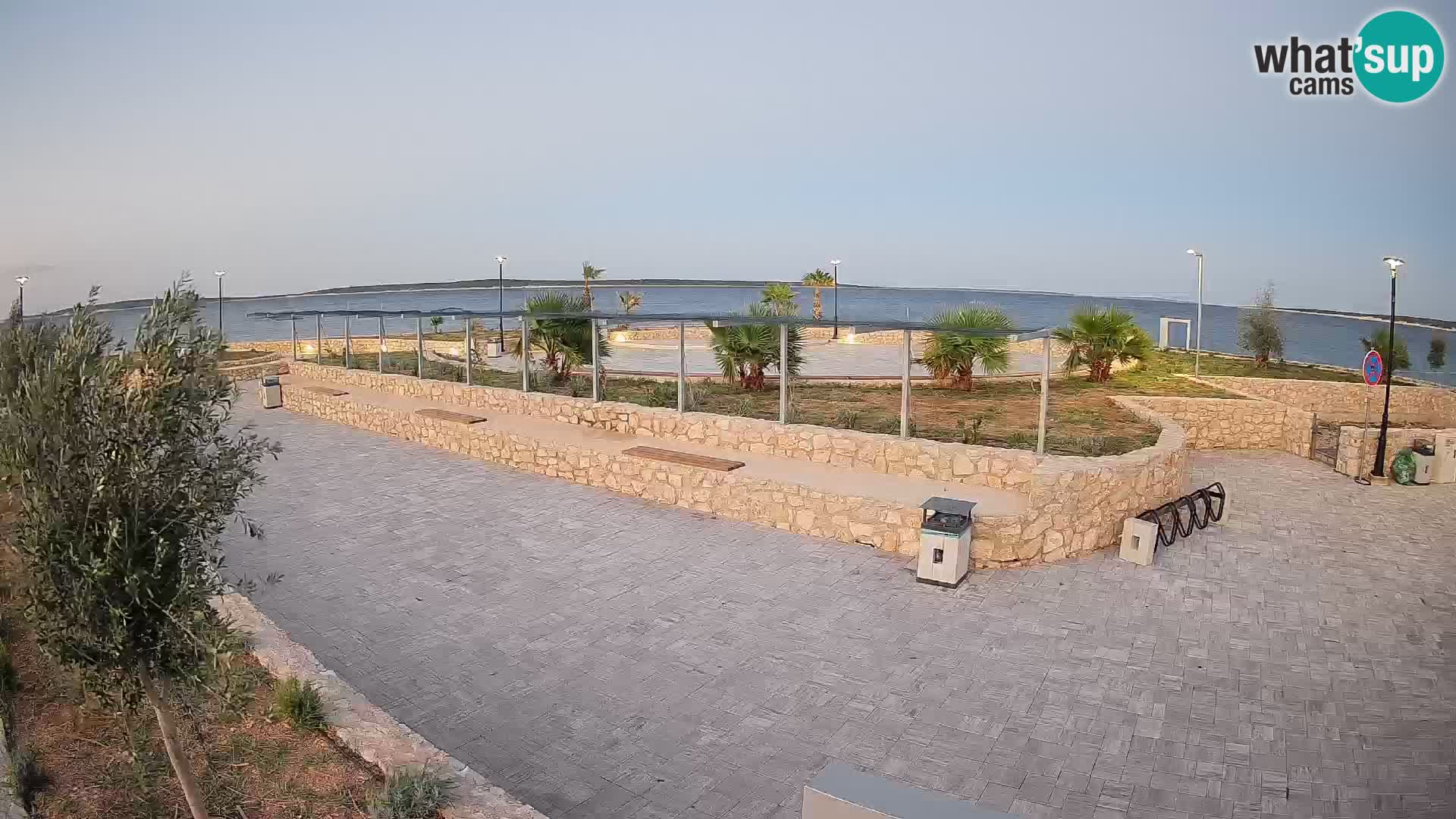 Webcam Mandre – Scène estivale Velika điga | Île de Pag
