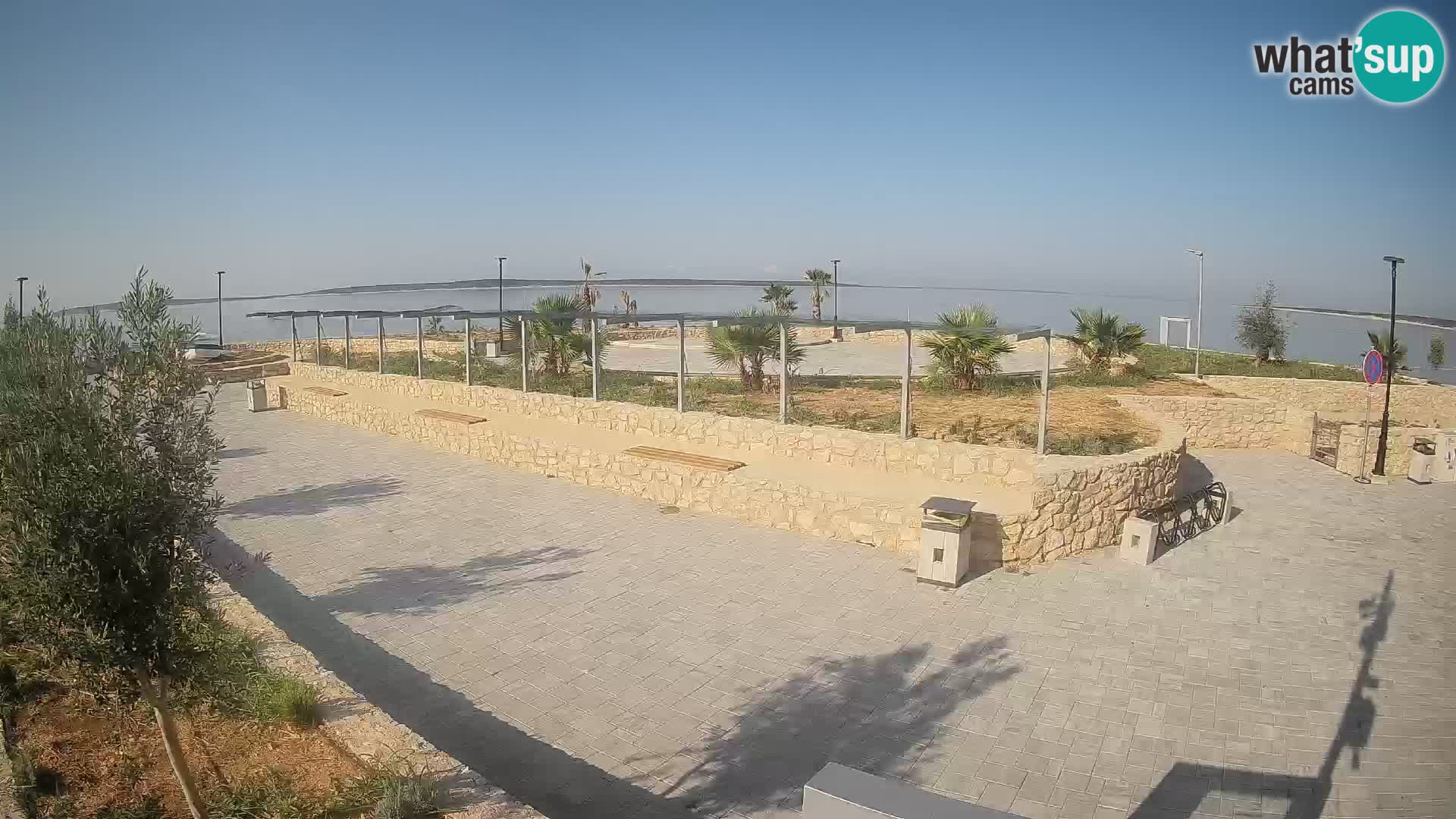 Mandre Summer Stage Webcam – Velika điga | Pag Island