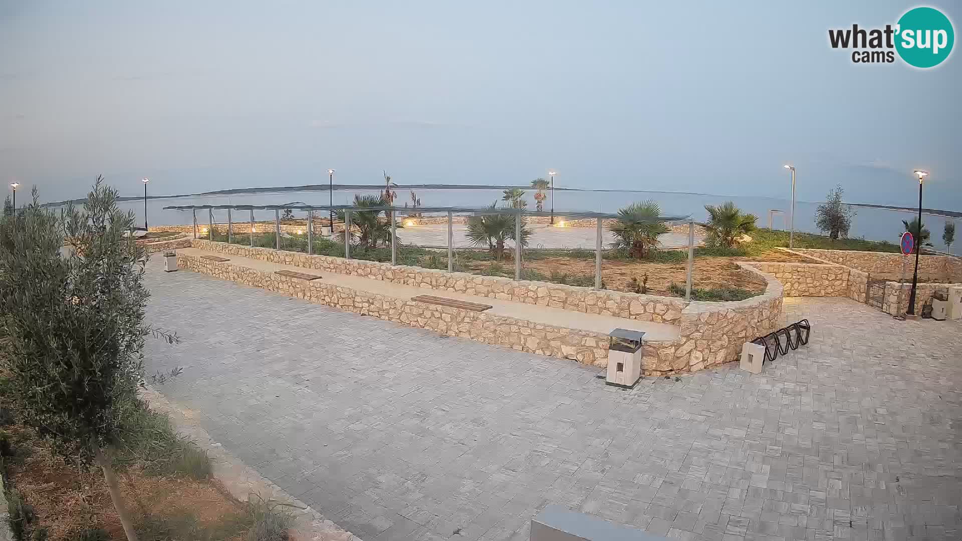 Webcam Mandre – Palco estivo Velika điga | Isola di Pag
