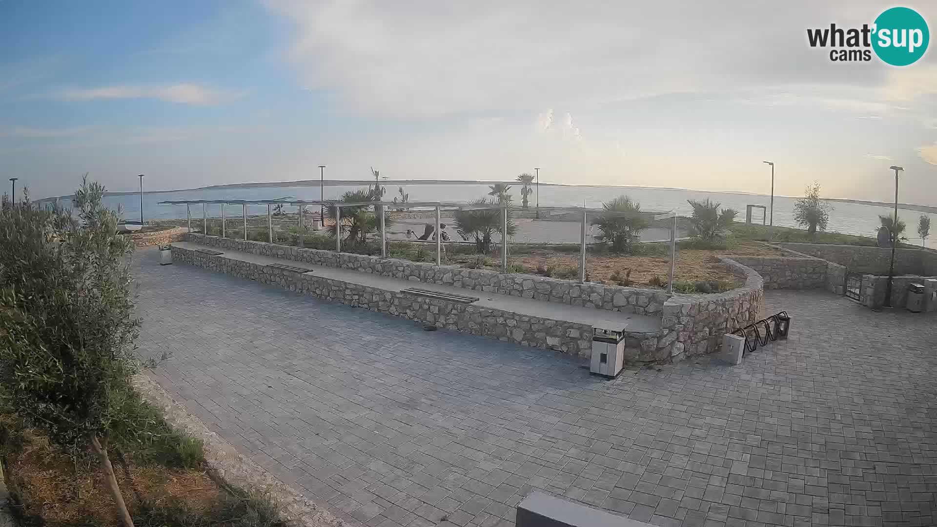 Webcam Mandre – Palco estivo Velika điga | Isola di Pag