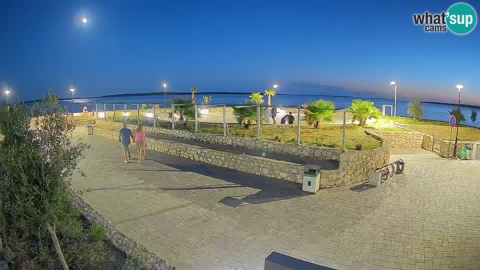 Webcam Mandre – Palco estivo Velika điga | Isola di Pag