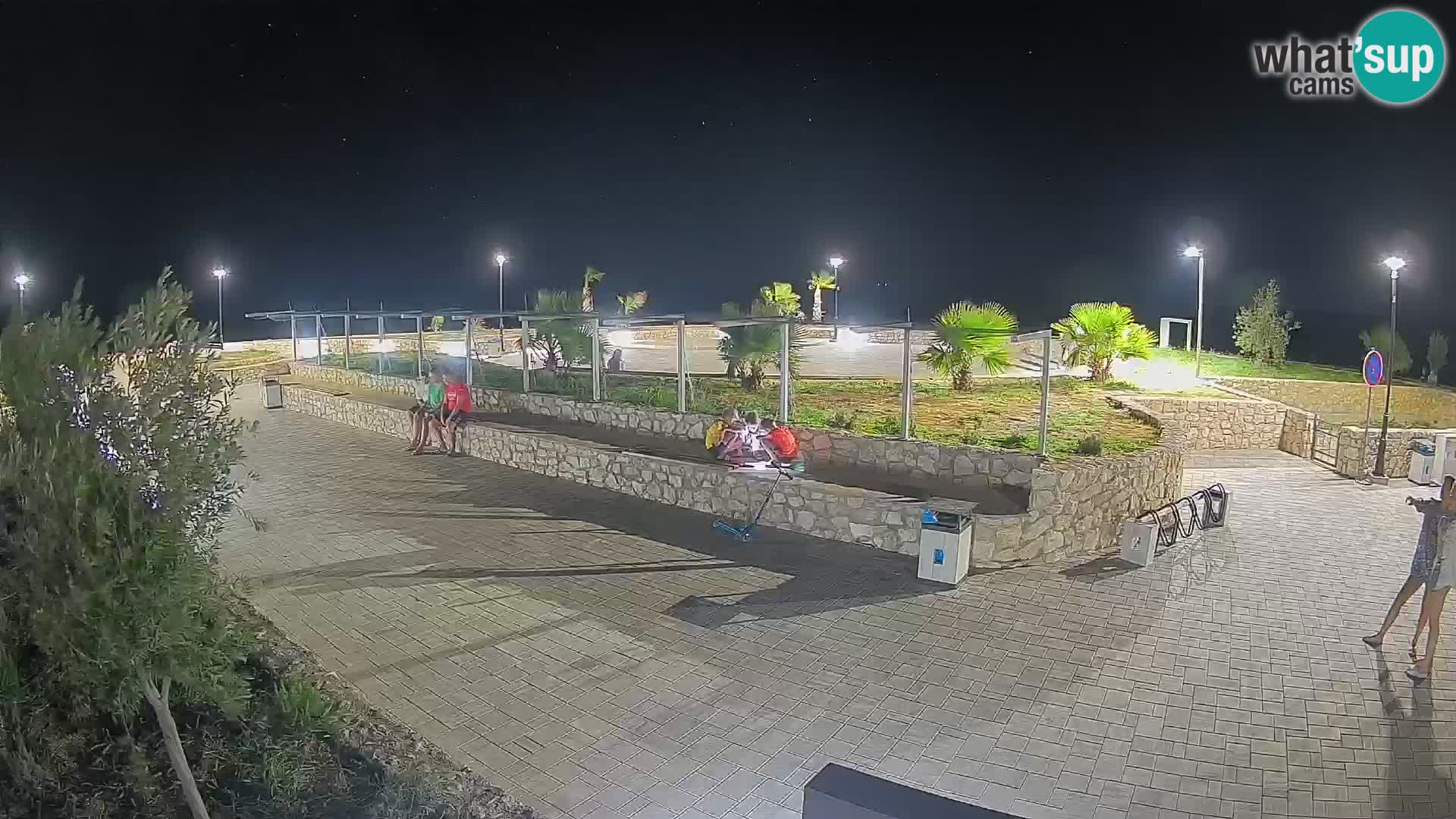Webcam Mandre – Escenario de verano Velika điga | Isla de Pag