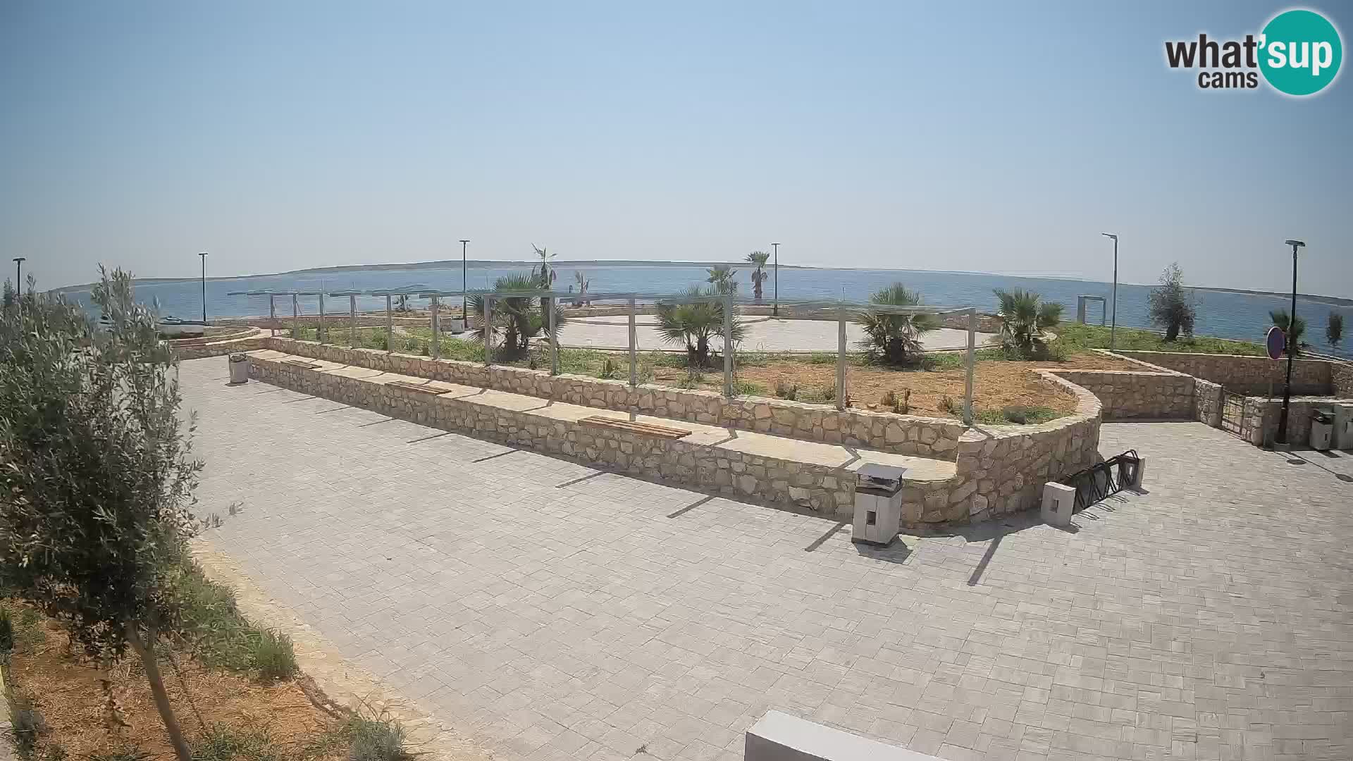 Webcam Mandre – Scène estivale Velika điga | Île de Pag