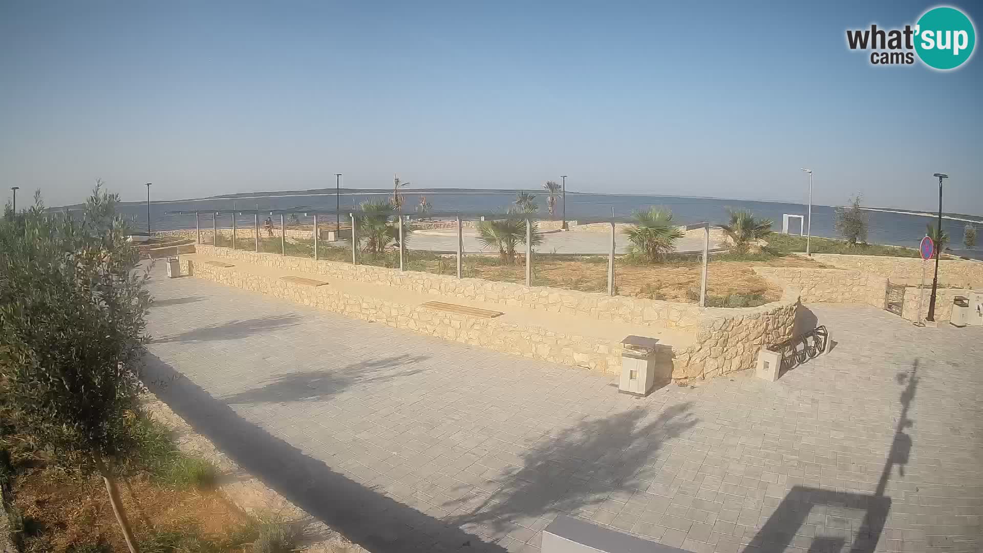Webcam Mandre – Escenario de verano Velika điga | Isla de Pag