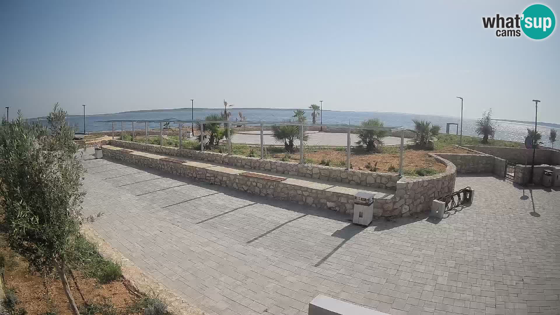 Webcam Mandre – Scène estivale Velika điga | Île de Pag