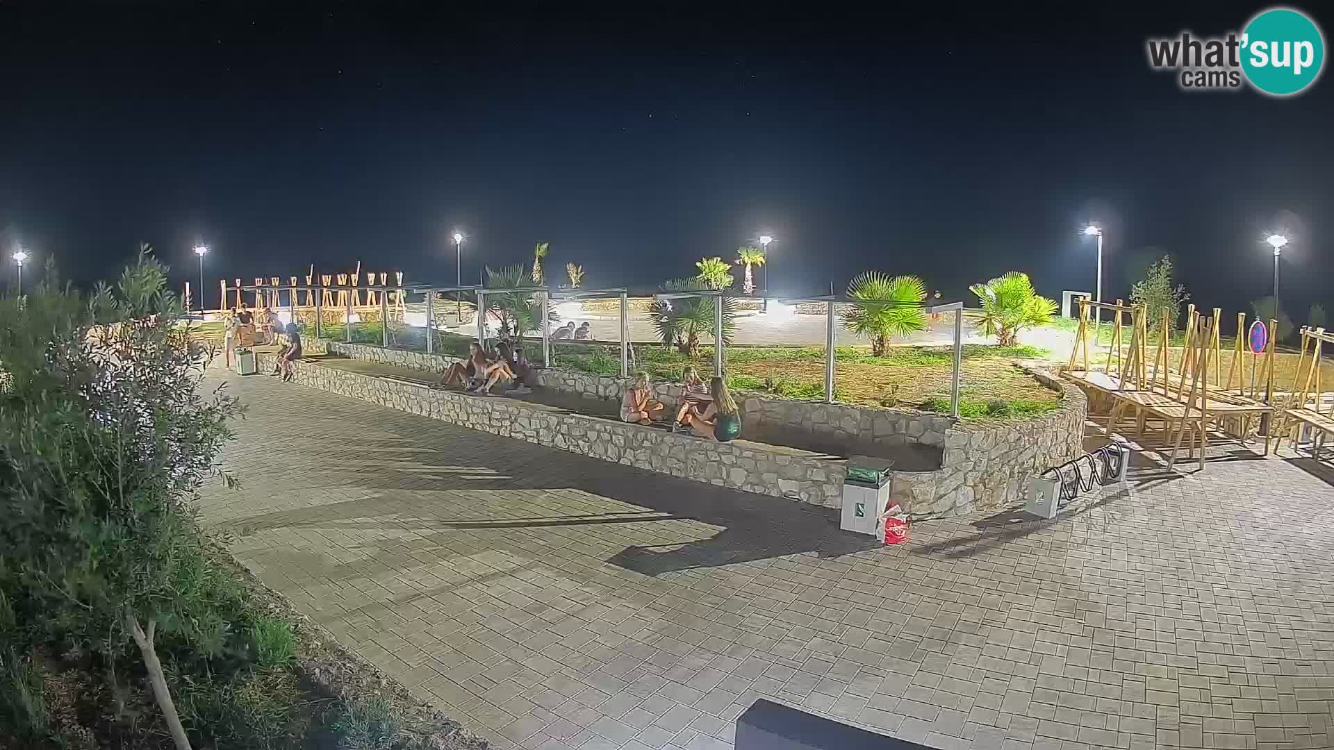 Webcam Mandre – Palco estivo Velika điga | Isola di Pag