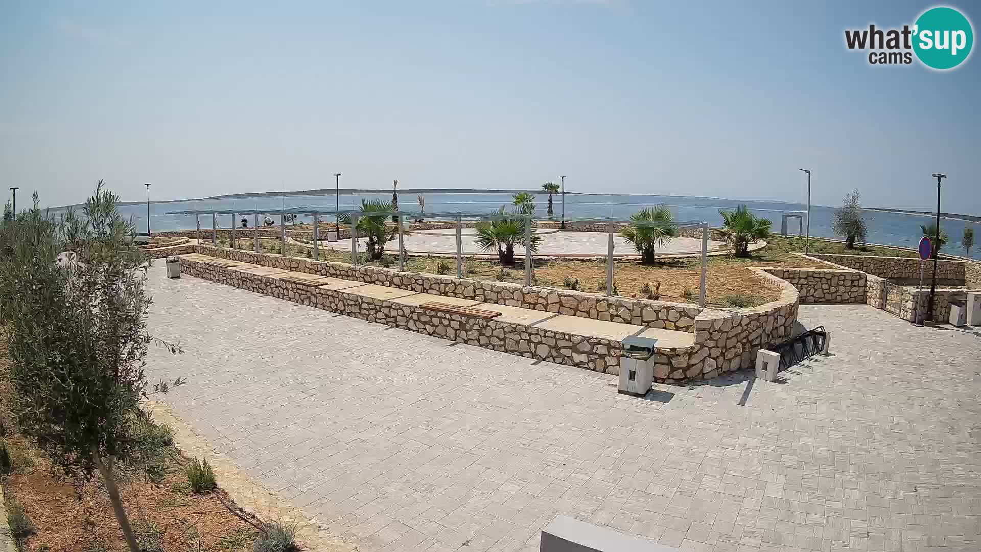 Webcam Mandre – Palco estivo Velika điga | Isola di Pag