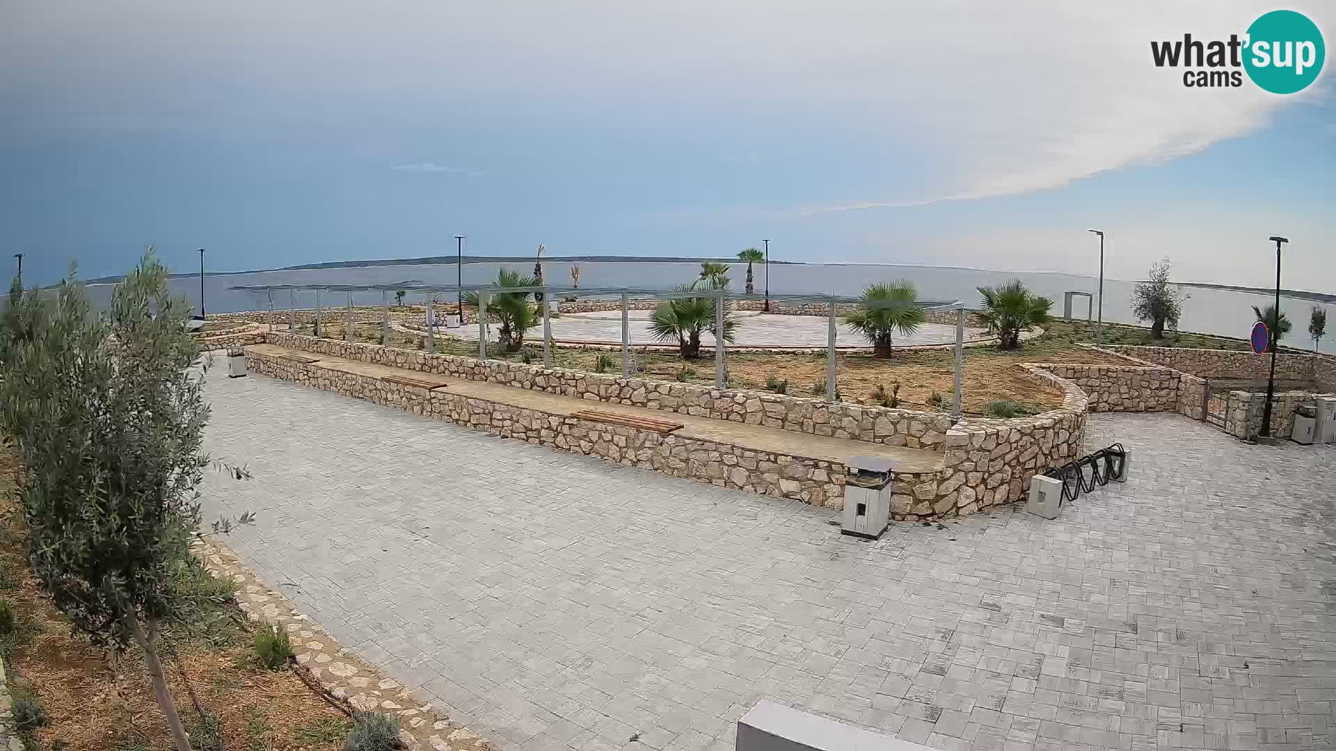 Mandre Summer Stage Webcam – Velika điga | Pag Island