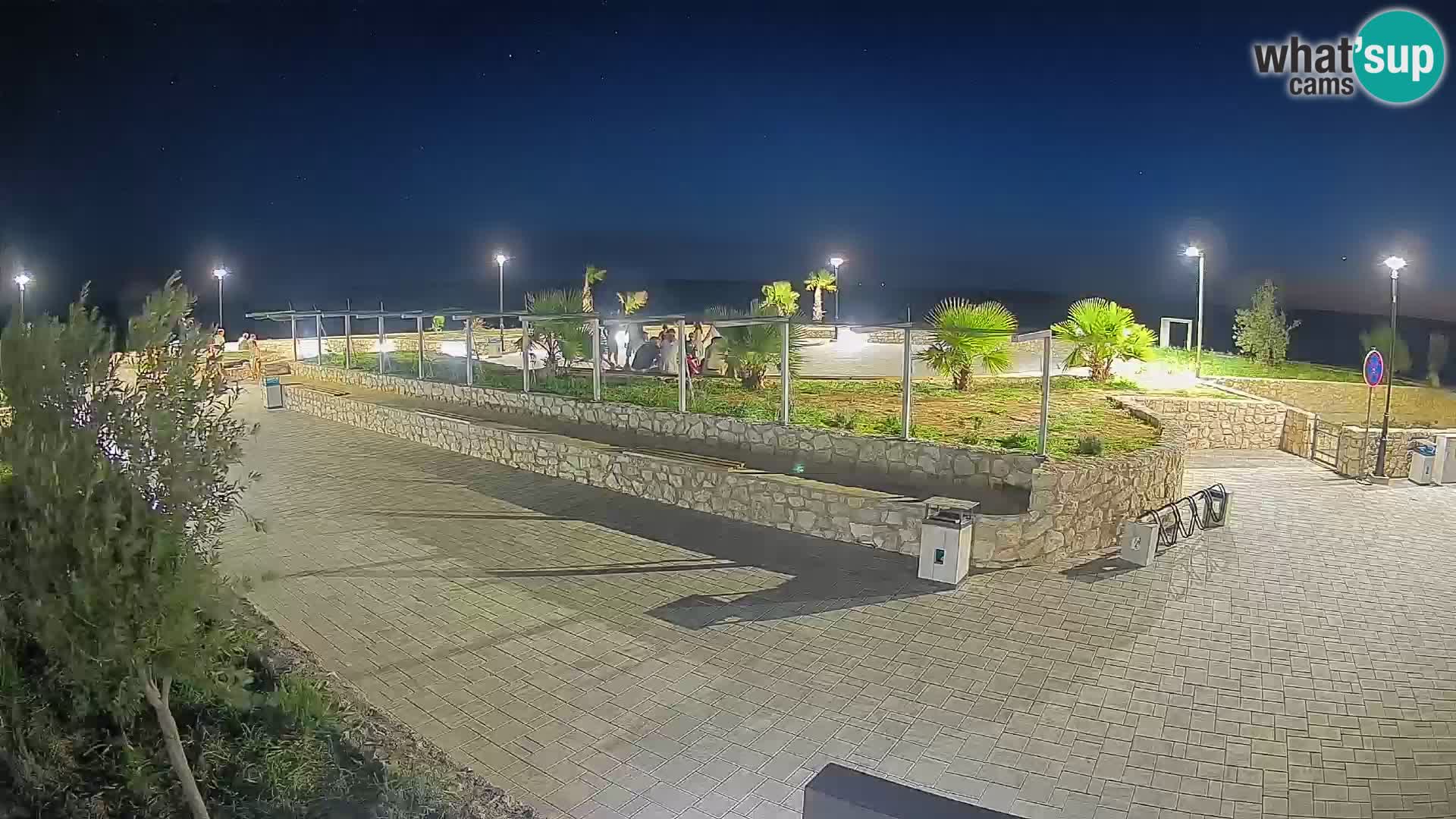 Mandre Summer Stage Webcam – Velika điga | Pag Island