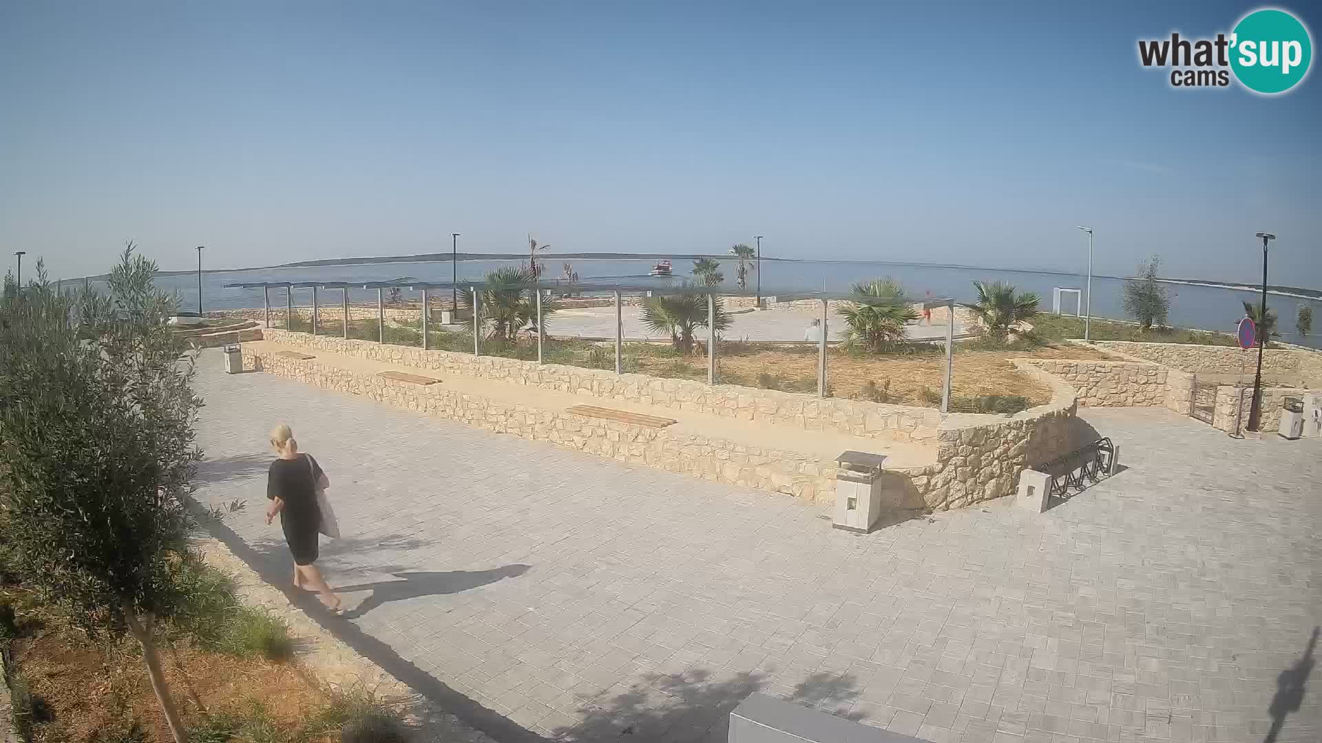 Mandre Summer Stage Webcam – Velika điga | Pag Island