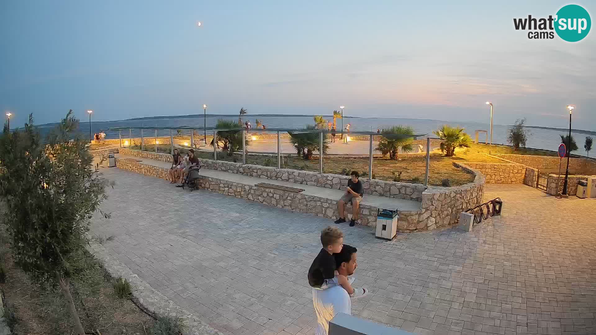 Mandre Summer Stage Webcam – Velika điga | Pag Island