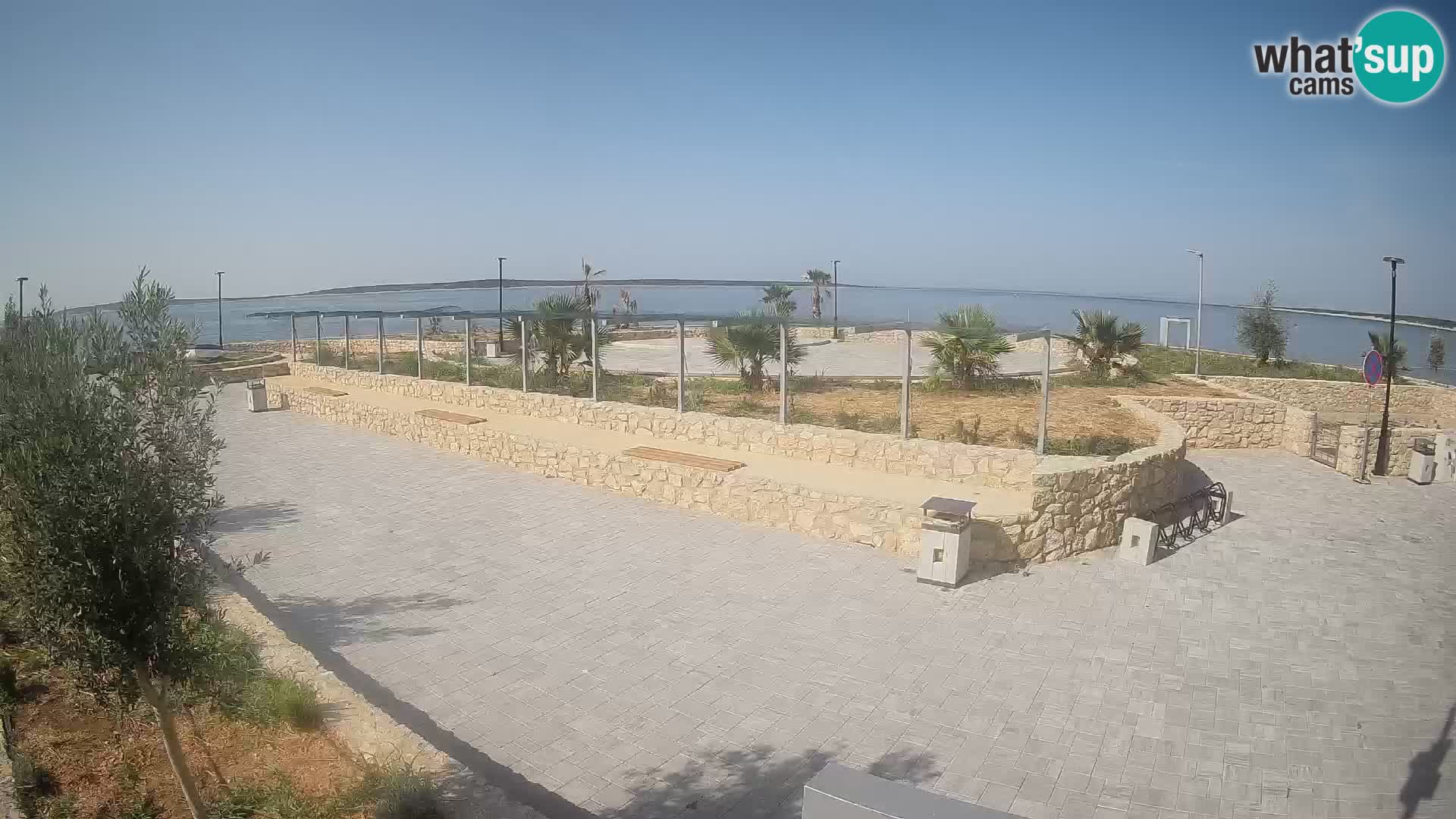 Webcam Mandre – Scène estivale Velika điga | Île de Pag