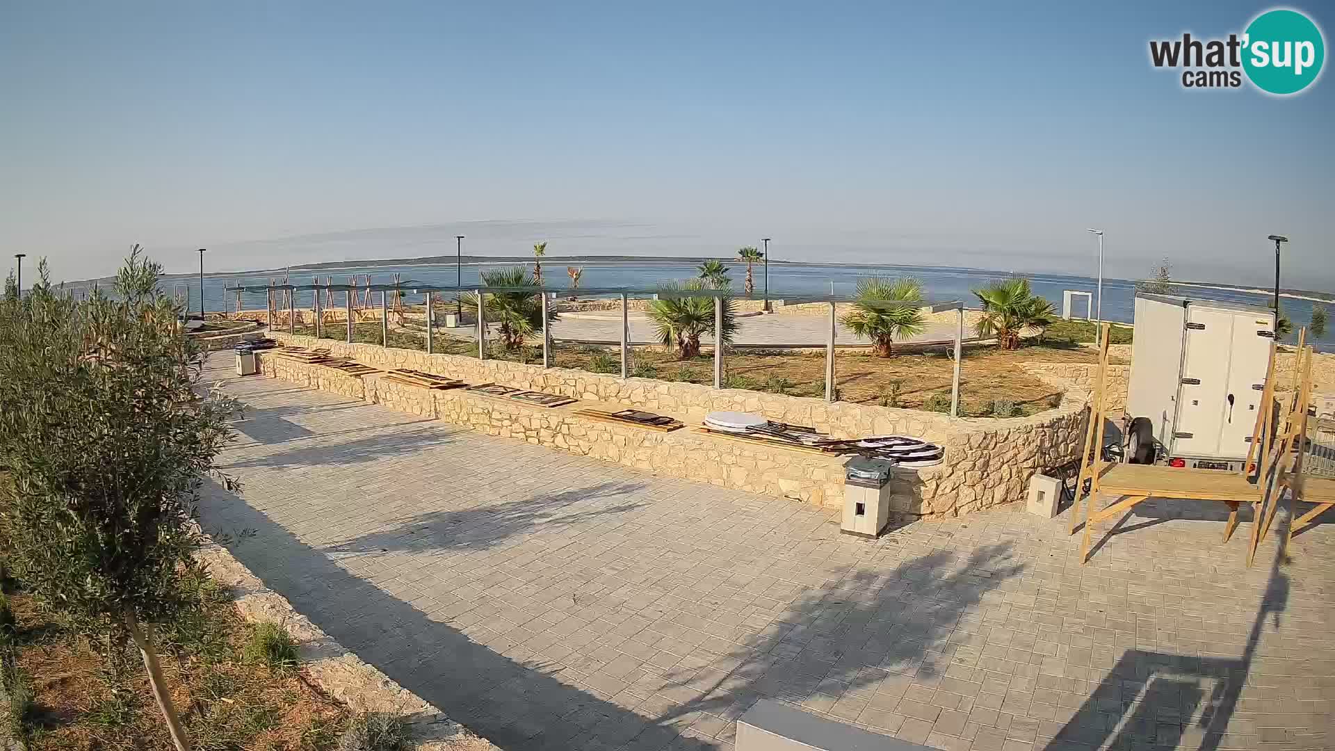 Mandre Sommerbühne Webcam – Velika điga | Insel Pag