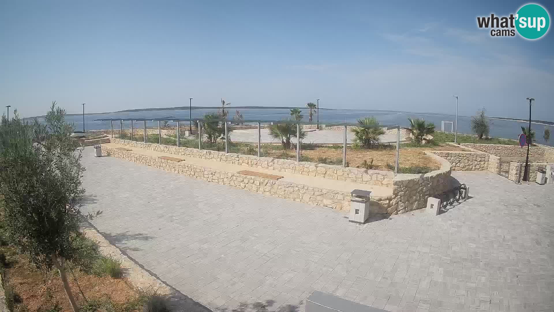 Webcam Mandre – Palco estivo Velika điga | Isola di Pag