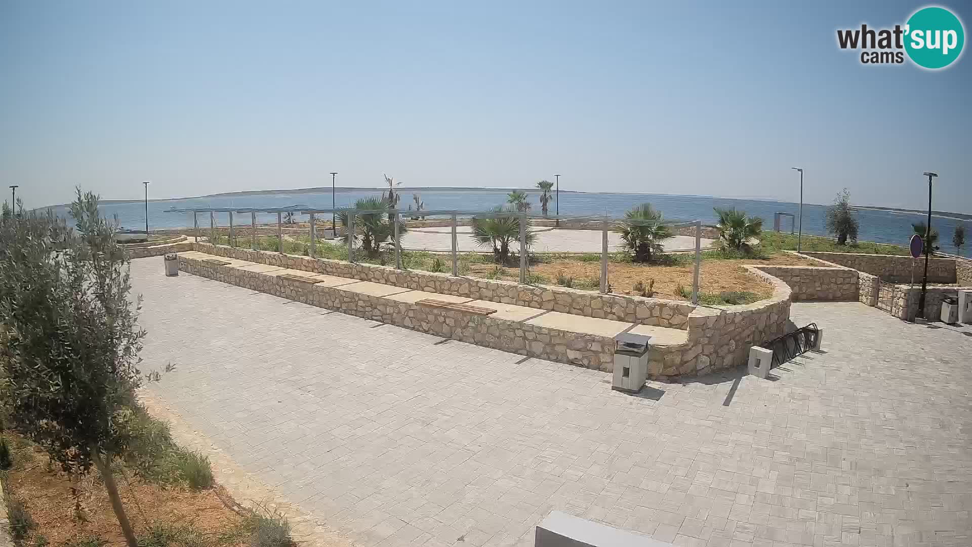 Mandre Summer Stage Webcam – Velika điga | Pag Island