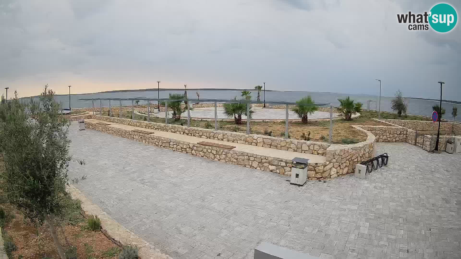 Webcam Mandre – Scène estivale Velika điga | Île de Pag