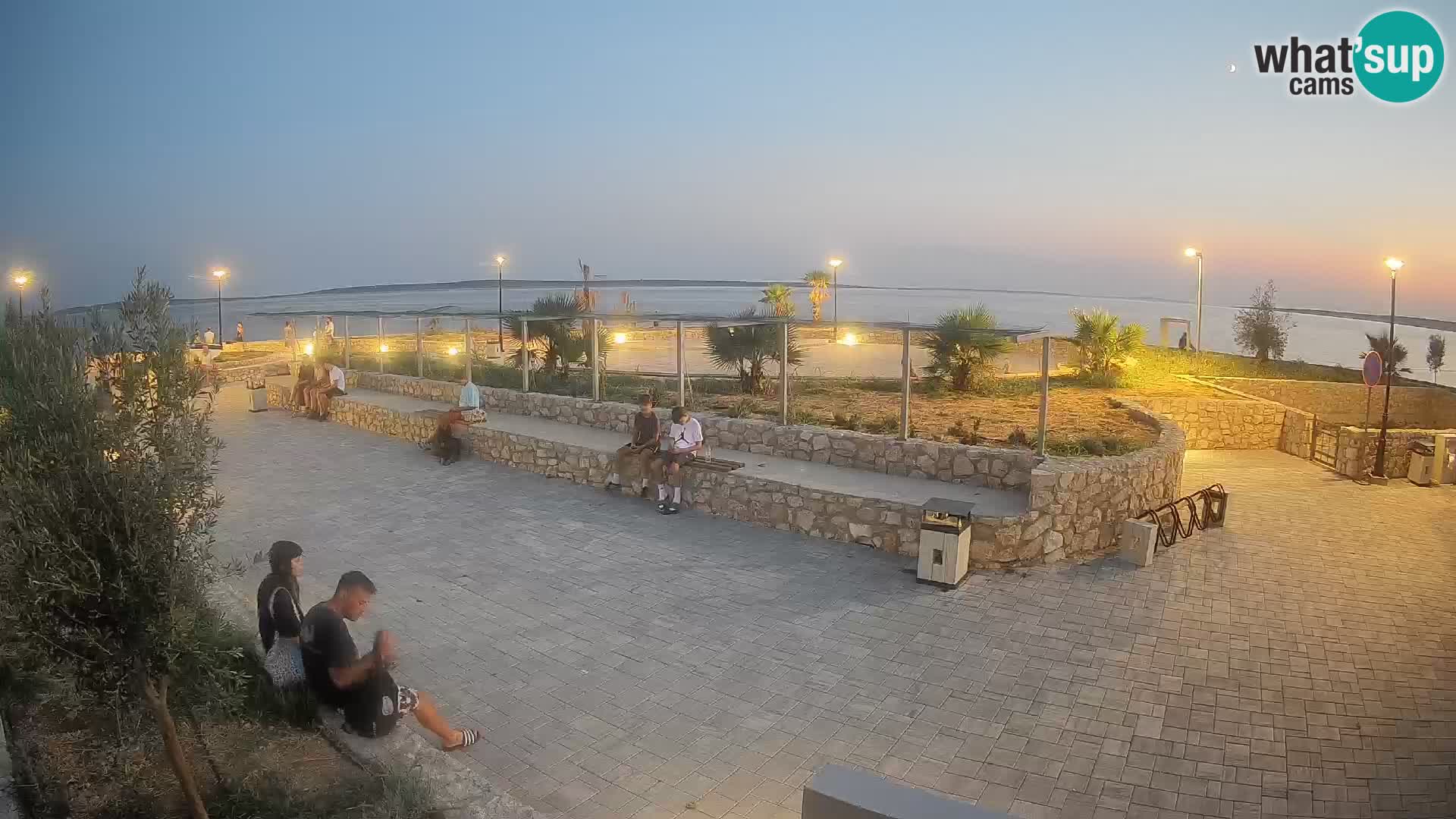 Webcam Mandre – Palco estivo Velika điga | Isola di Pag