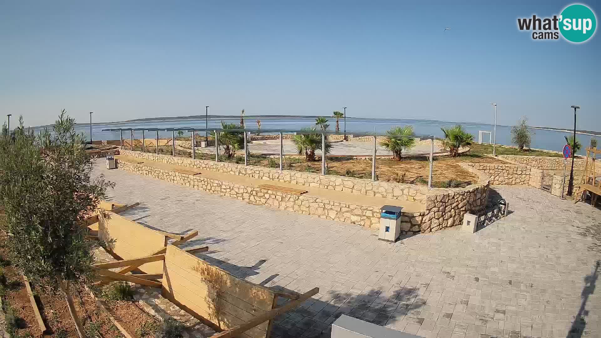 Webcam Mandre – Palco estivo Velika điga | Isola di Pag