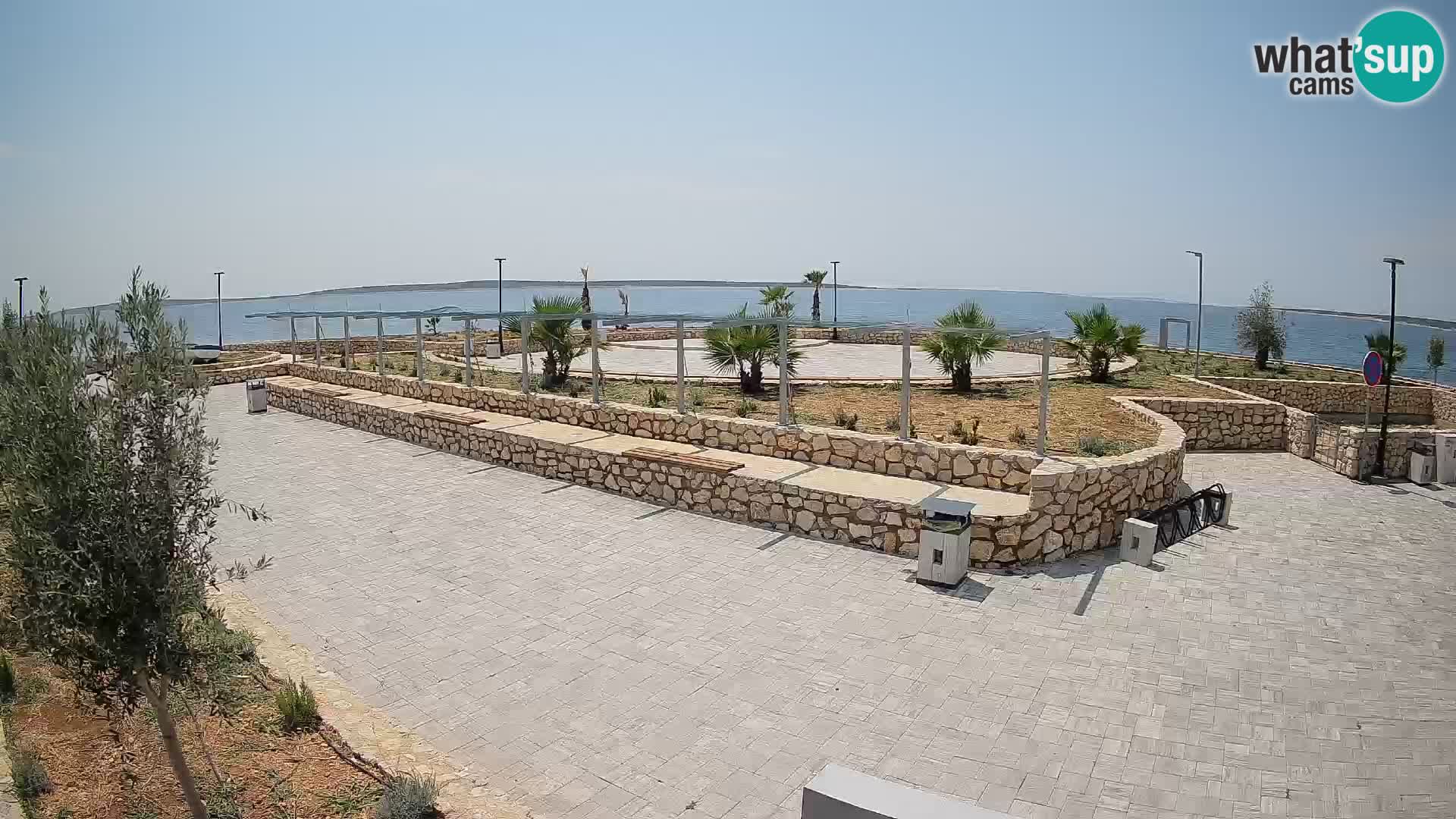 Mandre Summer Stage Webcam – Velika điga | Pag Island