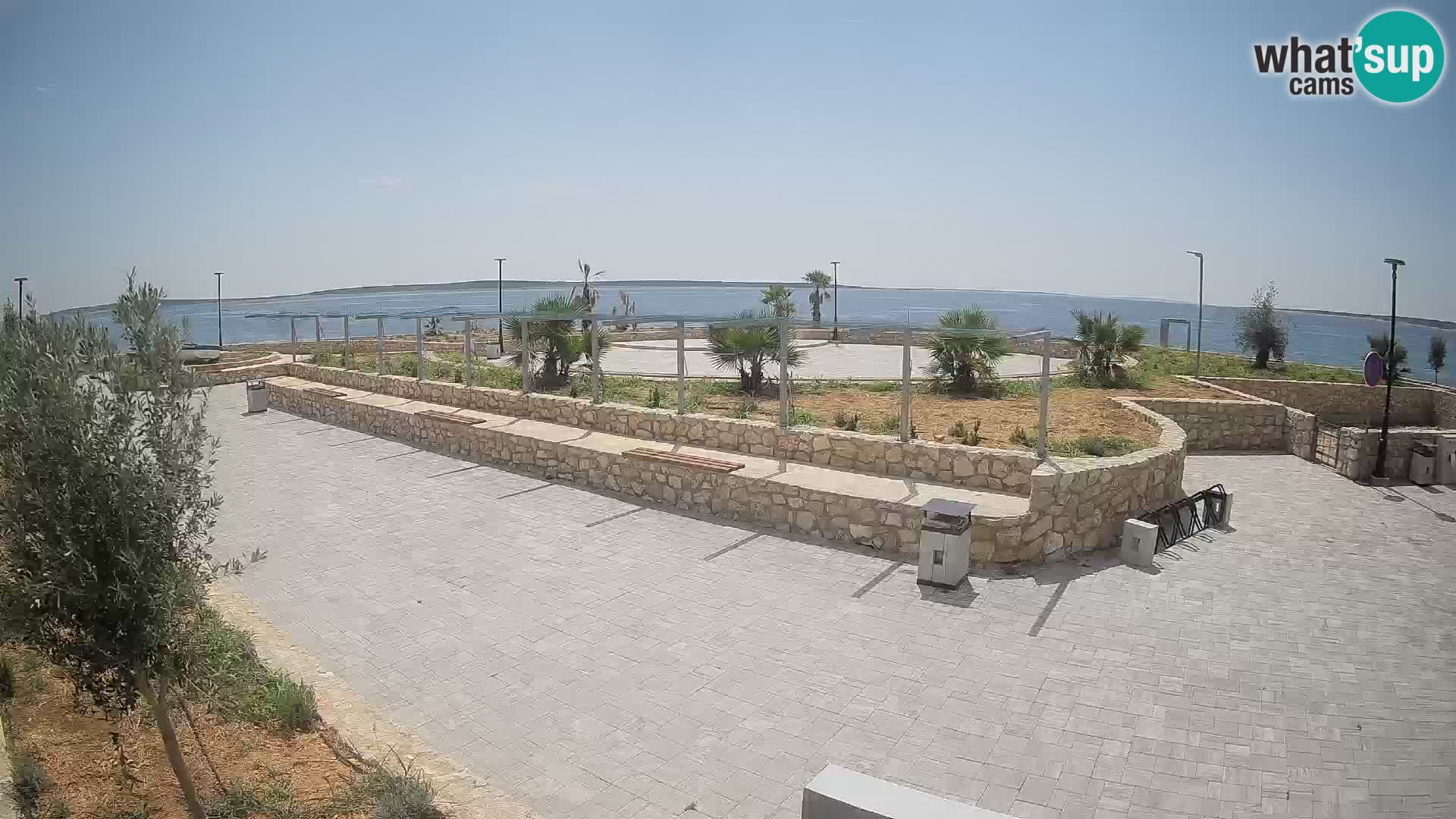Mandre Summer Stage Webcam – Velika điga | Pag Island