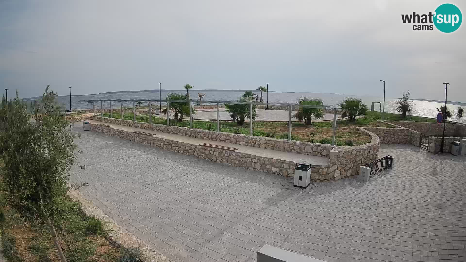 Mandre Summer Stage Webcam – Velika điga | Pag Island