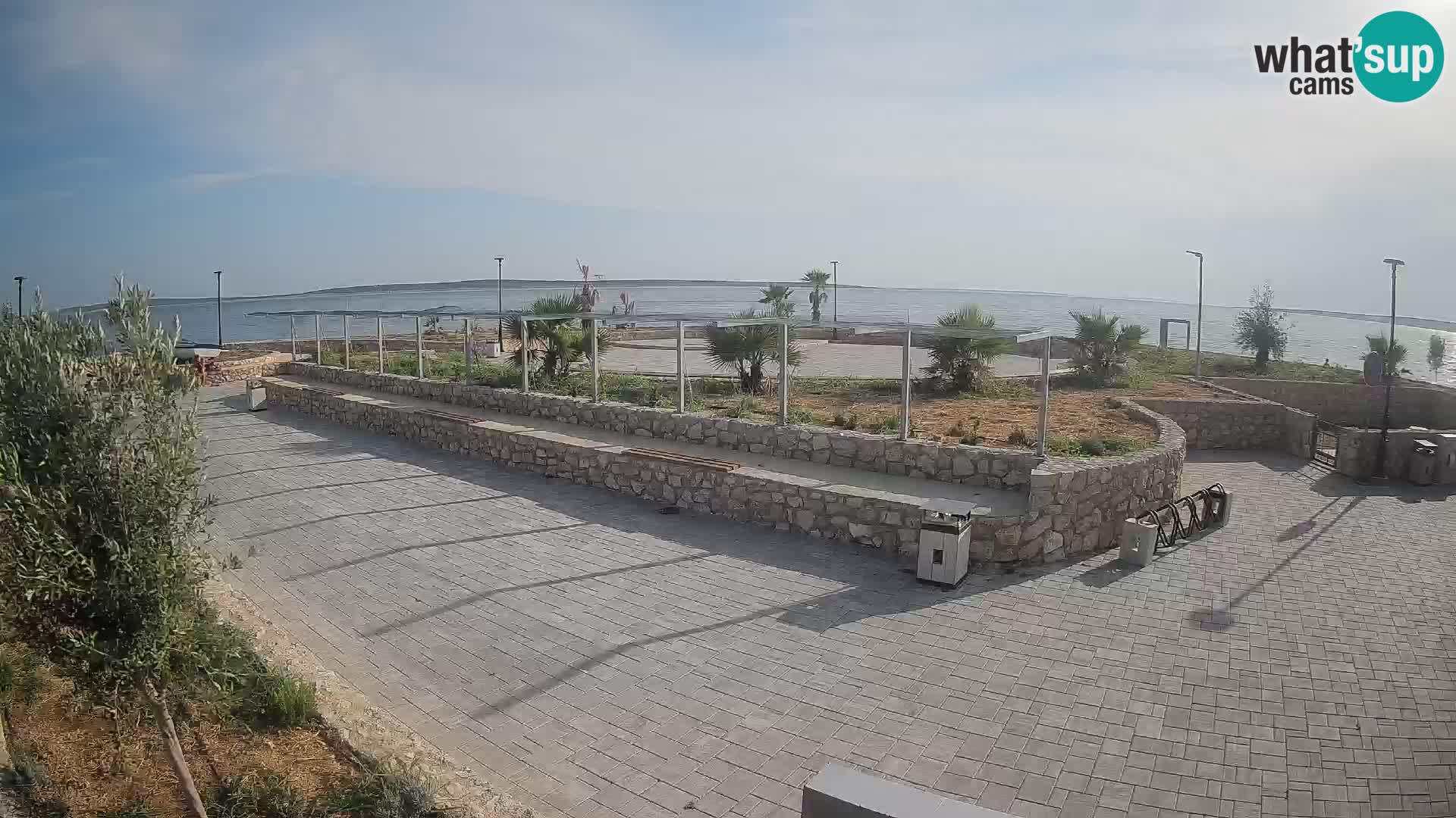 Webcam Mandre – Escenario de verano Velika điga | Isla de Pag
