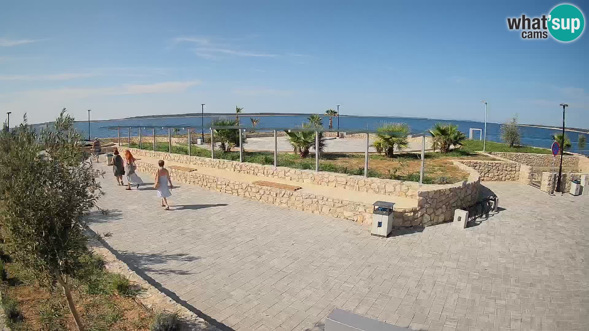 Webcam Mandre – Palco estivo Velika điga | Isola di Pag
