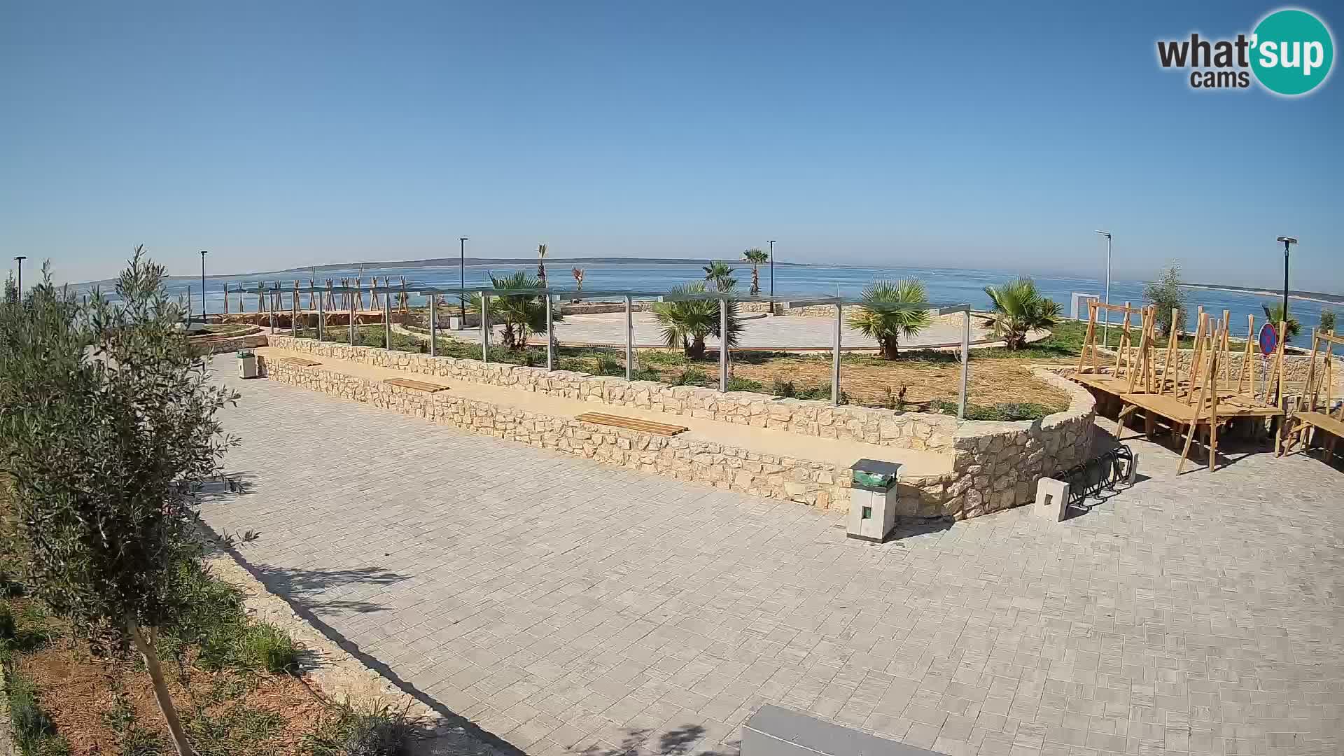 Webcam Mandre – Palco estivo Velika điga | Isola di Pag