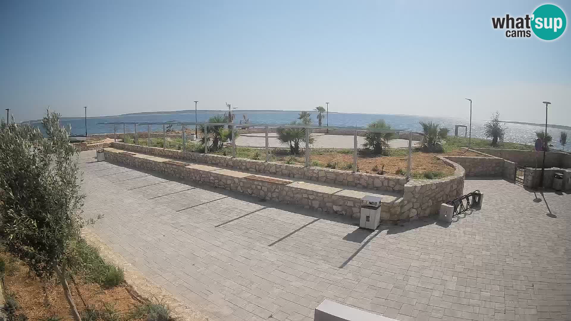 Webcam Mandre – Escenario de verano Velika điga | Isla de Pag
