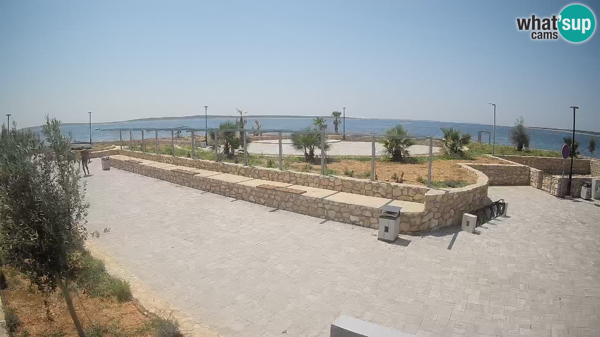 Webcam Mandre – Escenario de verano Velika điga | Isla de Pag