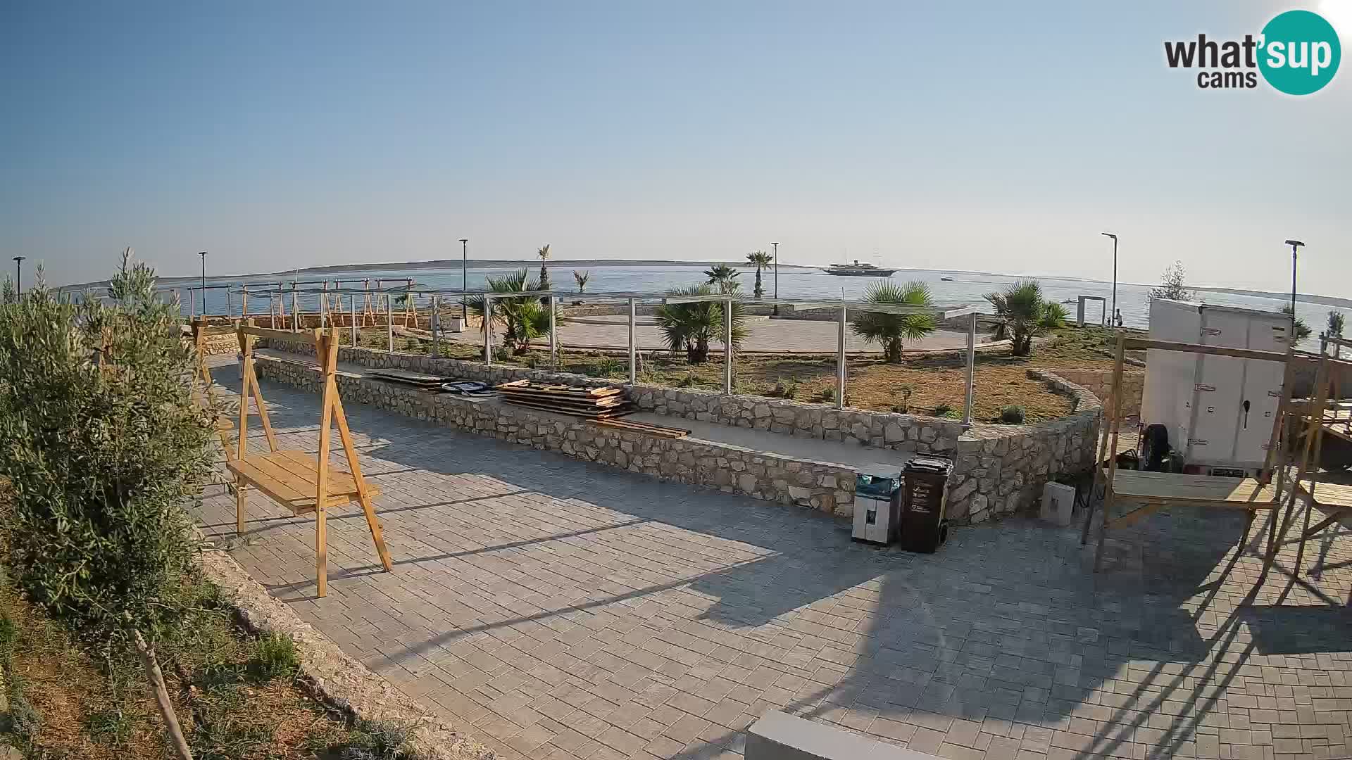 Mandre Sommerbühne Webcam – Velika điga | Insel Pag