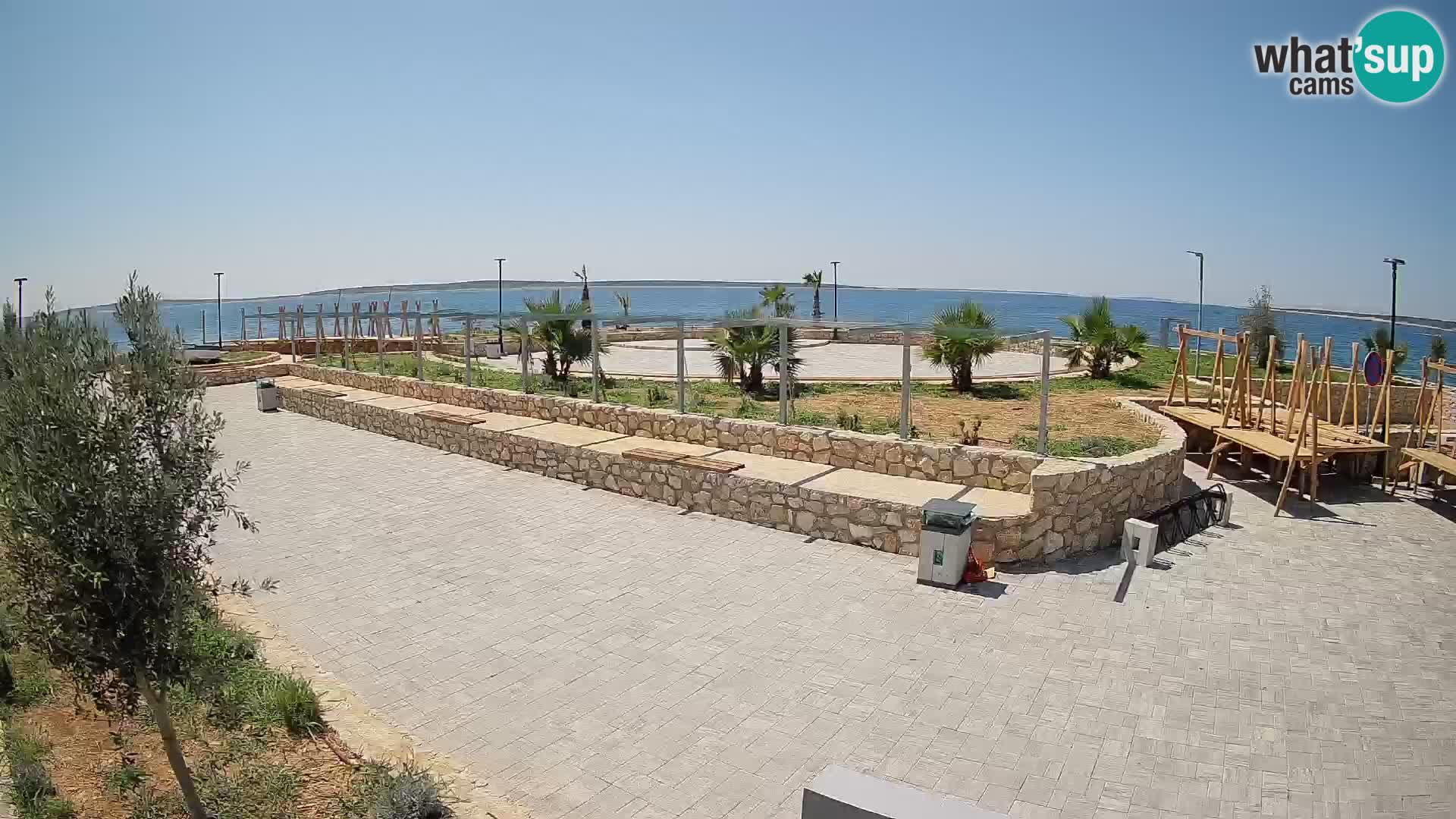 Mandre Sommerbühne Webcam – Velika điga | Insel Pag