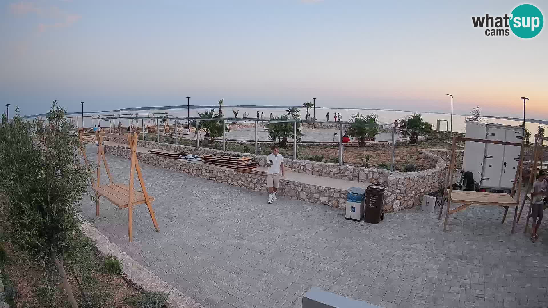 Webcam Mandre – Palco estivo Velika điga | Isola di Pag