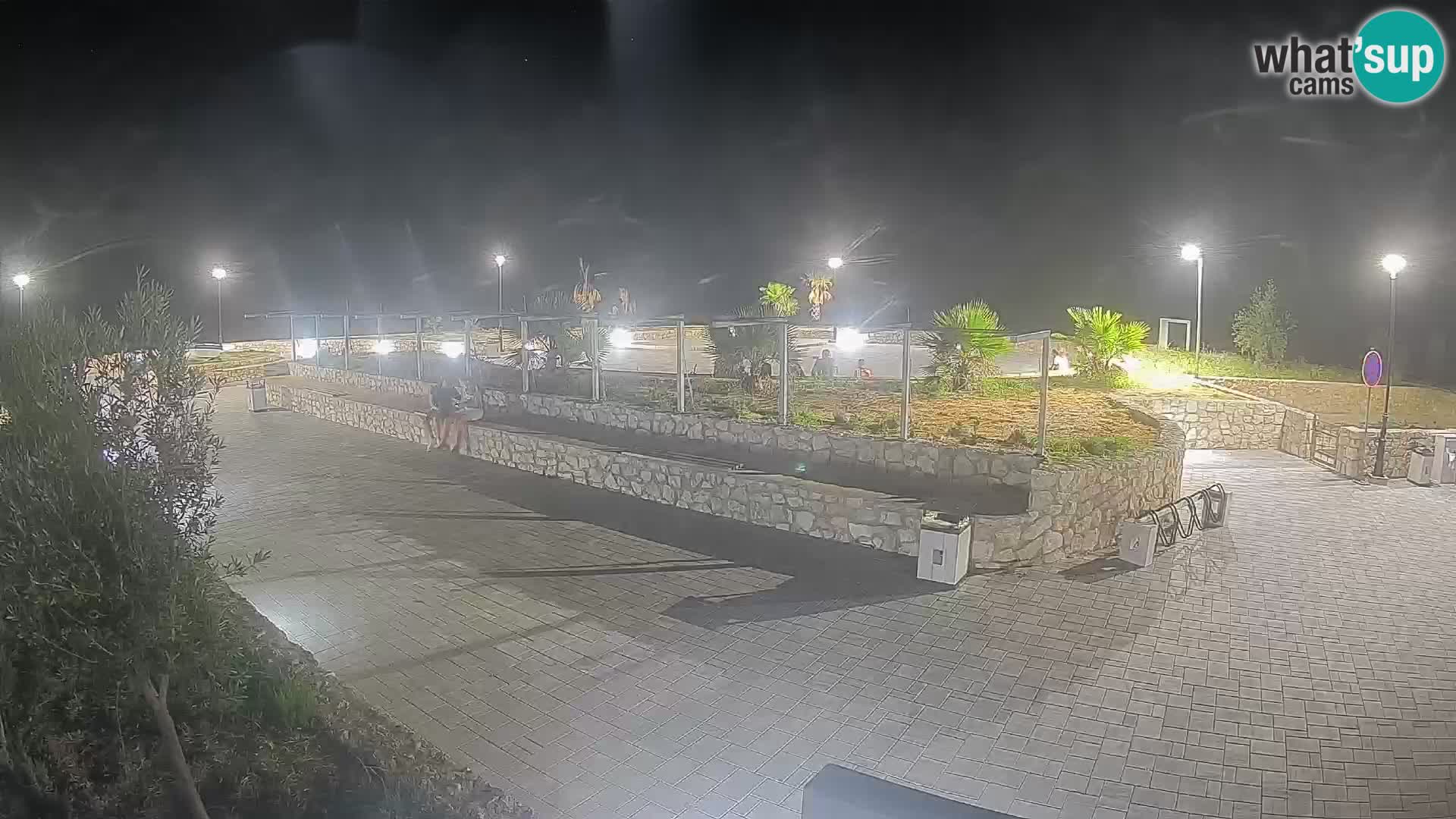 Webcam Mandre – Scène estivale Velika điga | Île de Pag