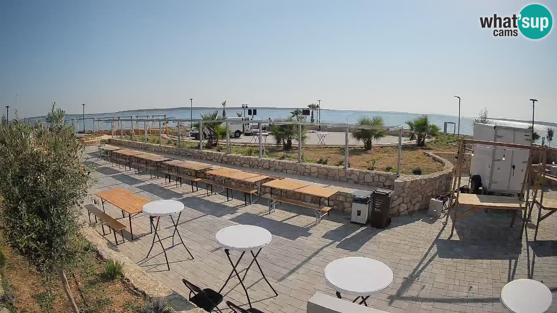 Mandre Sommerbühne Webcam – Velika điga | Insel Pag