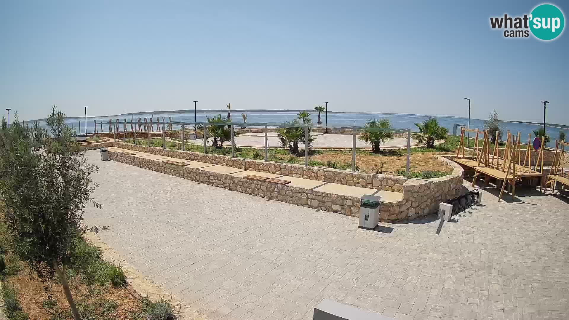 Mandre Sommerbühne Webcam – Velika điga | Insel Pag