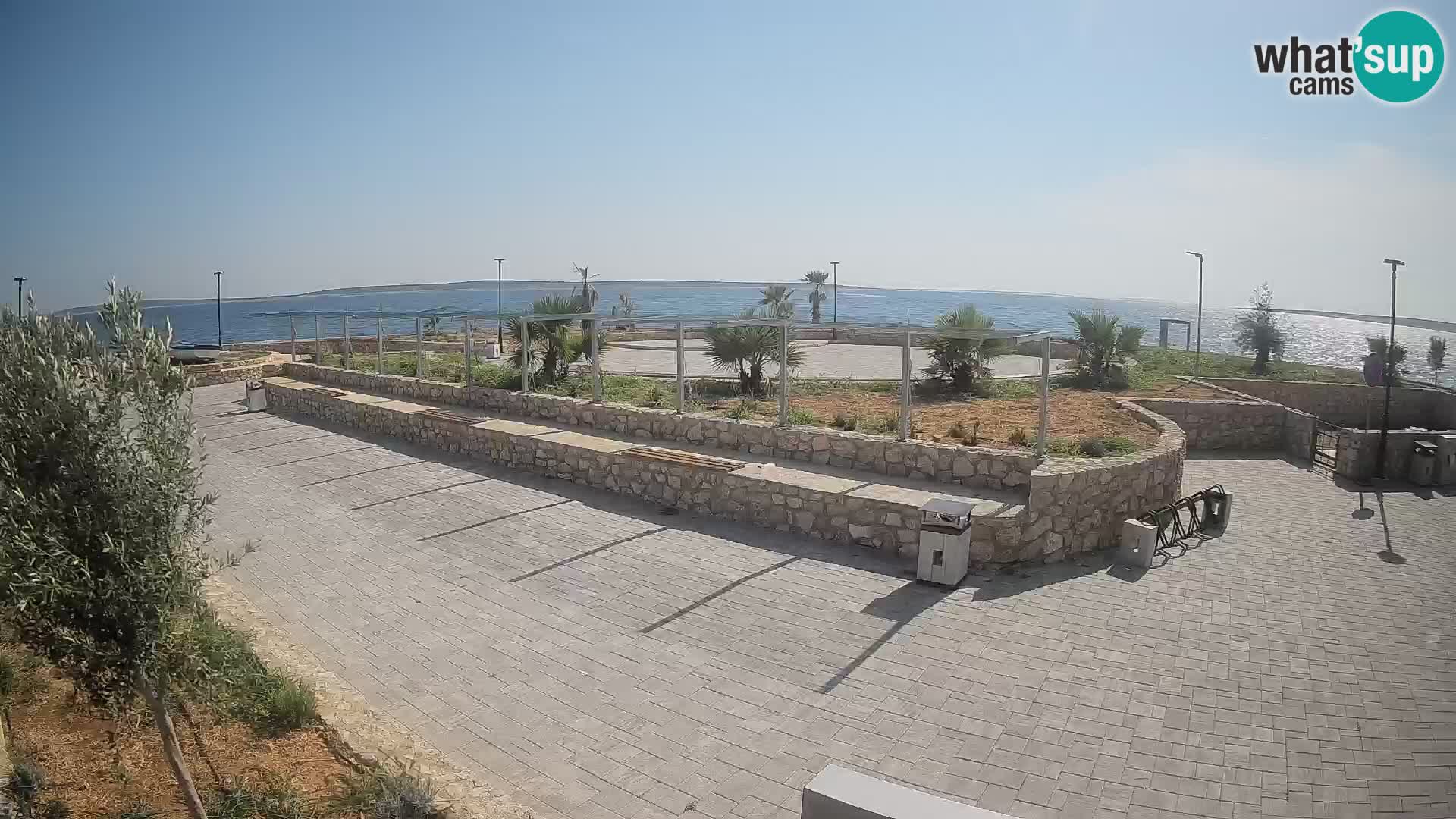 Webcam Mandre – Scène estivale Velika điga | Île de Pag