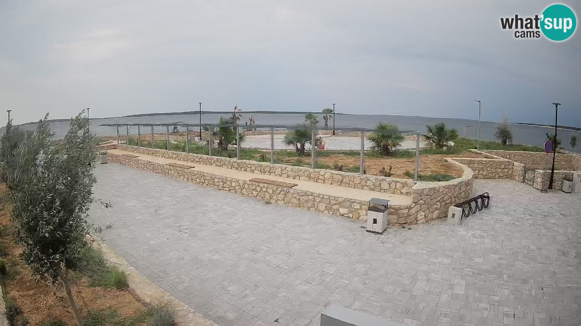 Mandre Summer Stage Webcam – Velika điga | Pag Island