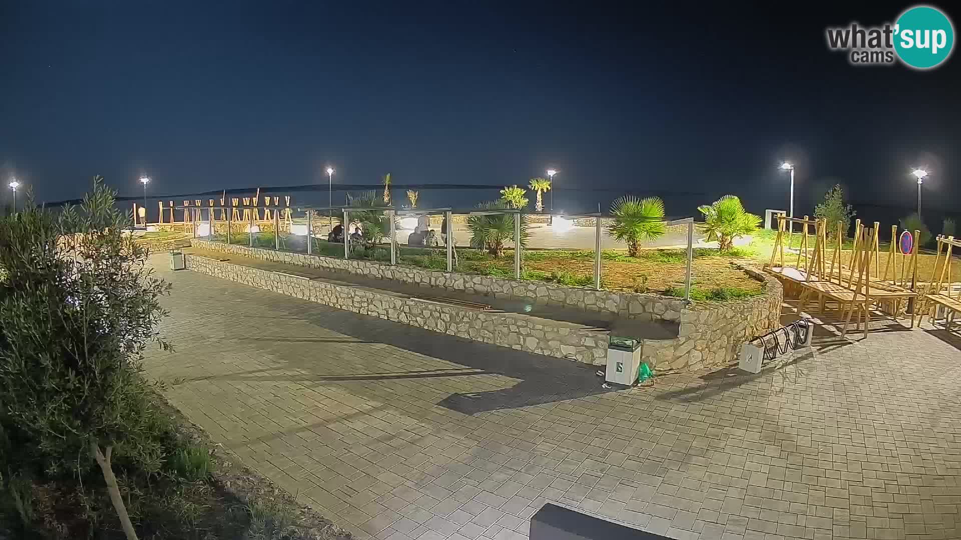 Mandre Summer Stage Webcam – Velika điga | Pag Island