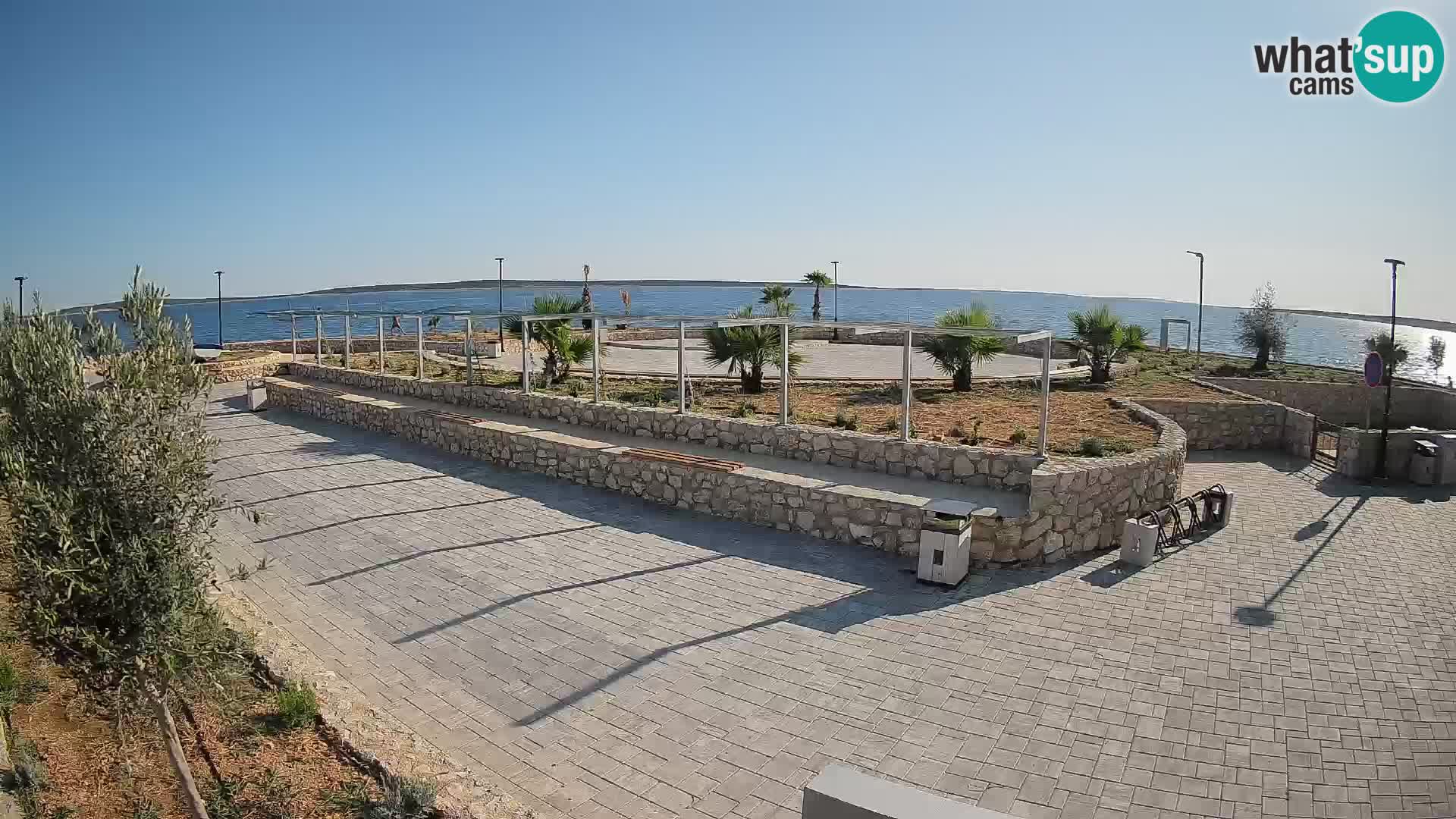 Mandre Summer Stage Webcam – Velika điga | Pag Island