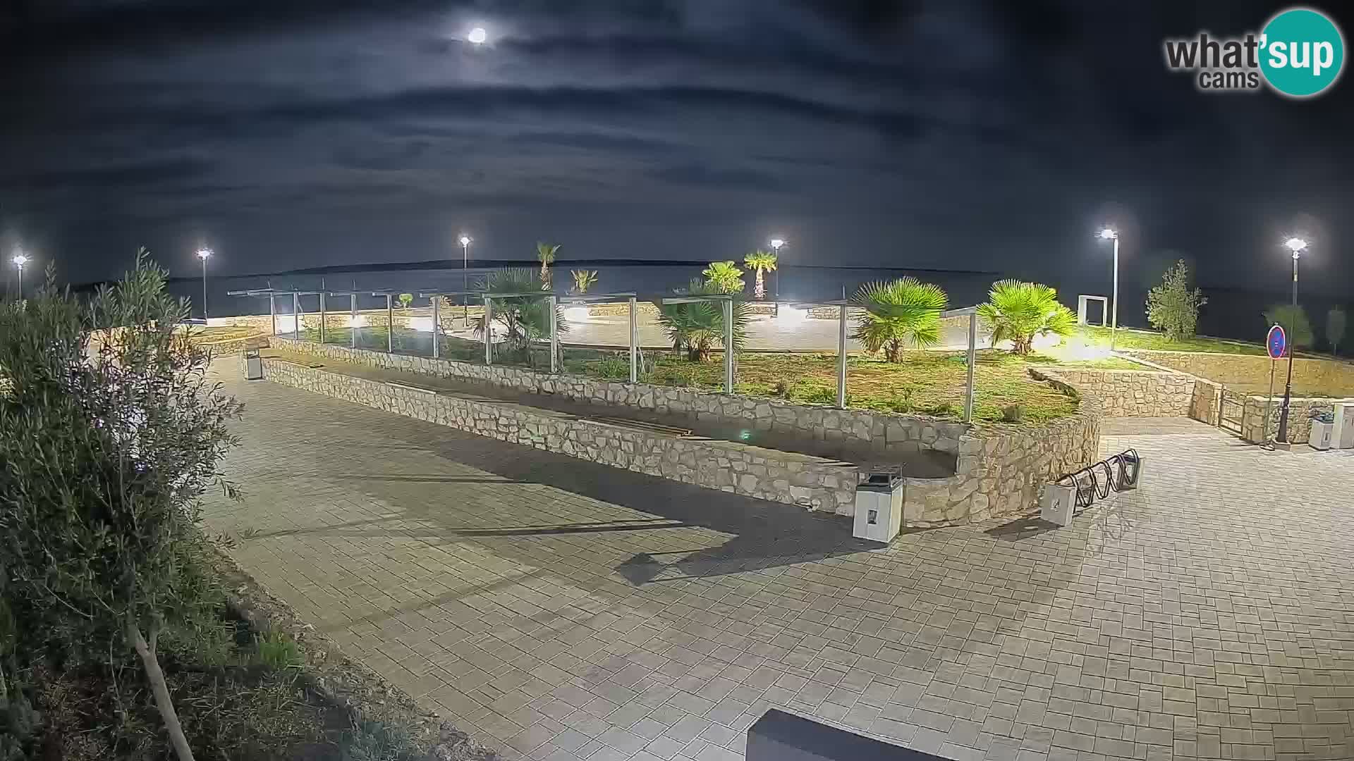 Webcam Mandre – Scène estivale Velika điga | Île de Pag