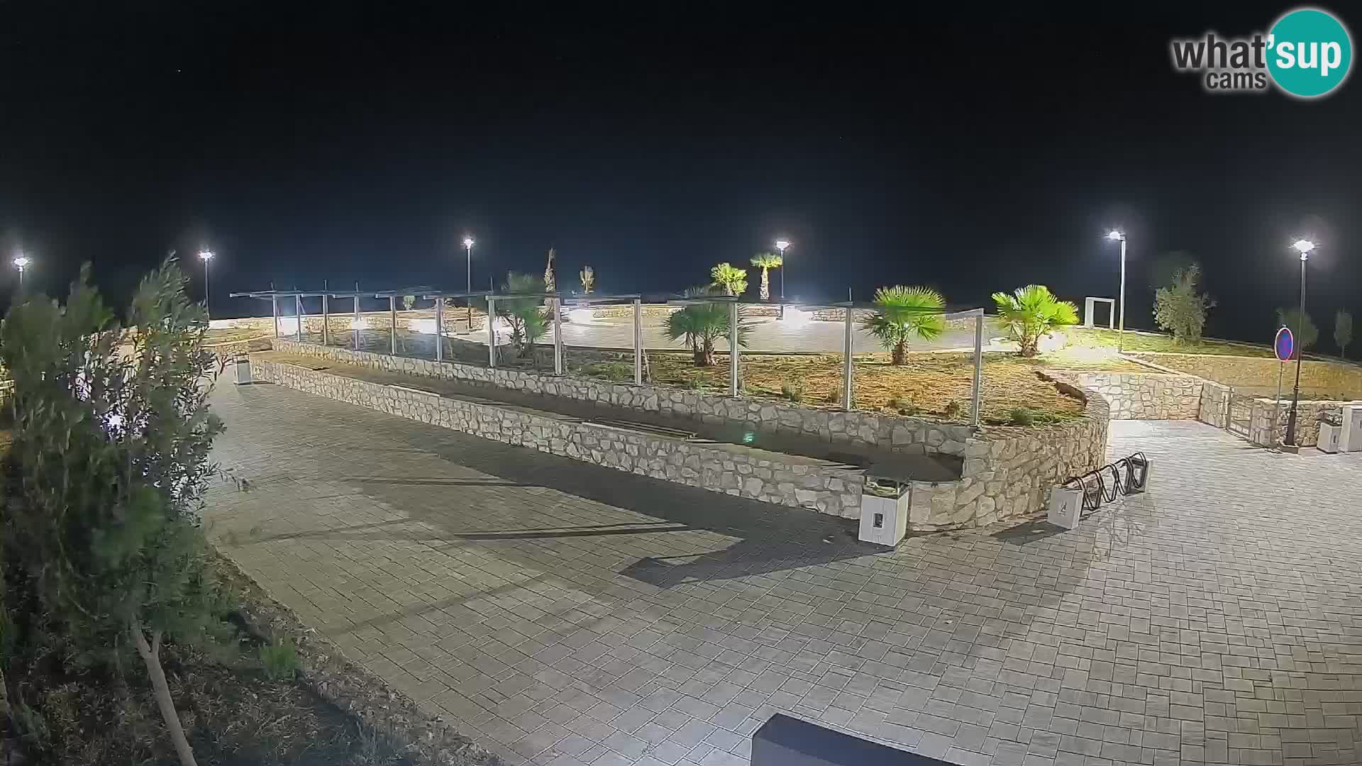 Webcam Mandre – Escenario de verano Velika điga | Isla de Pag