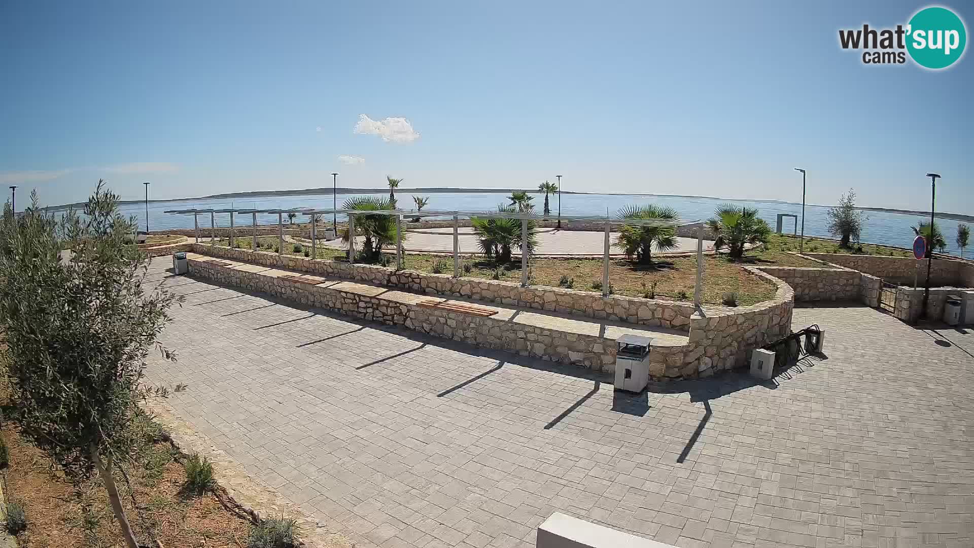 Mandre Summer Stage Webcam – Velika điga | Pag Island