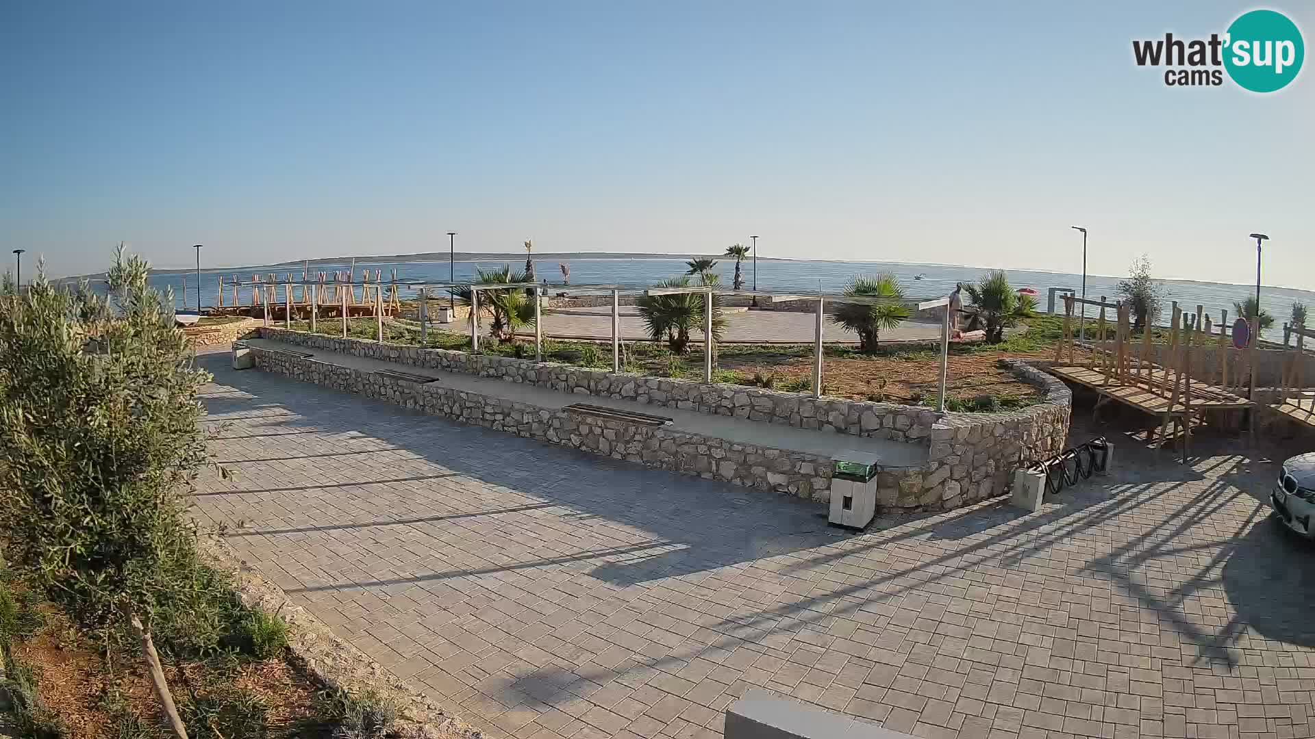 Mandre Summer Stage Webcam – Velika điga | Pag Island
