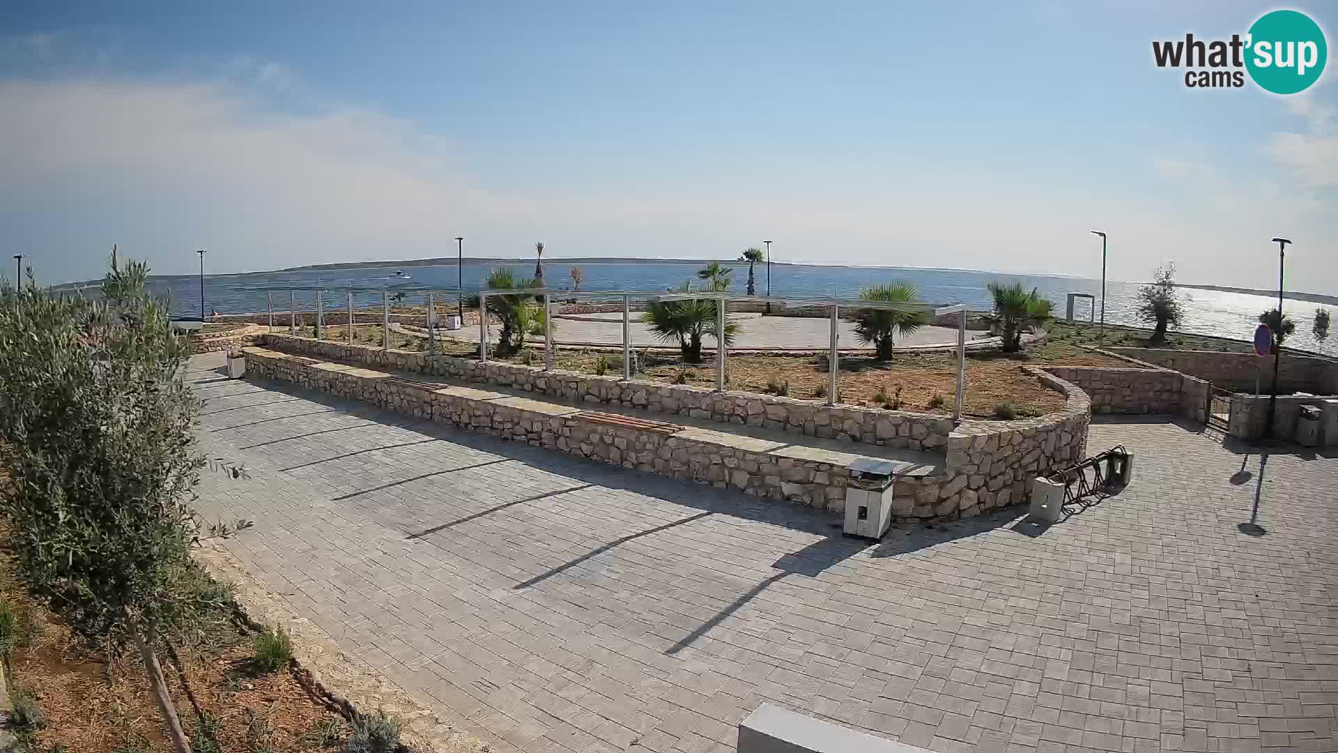 Webcam Mandre – Palco estivo Velika điga | Isola di Pag