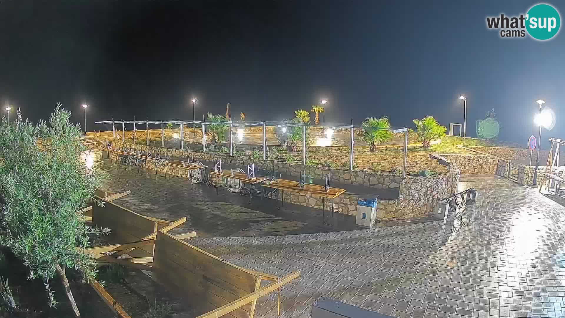 Webcam Mandre – Escenario de verano Velika điga | Isla de Pag