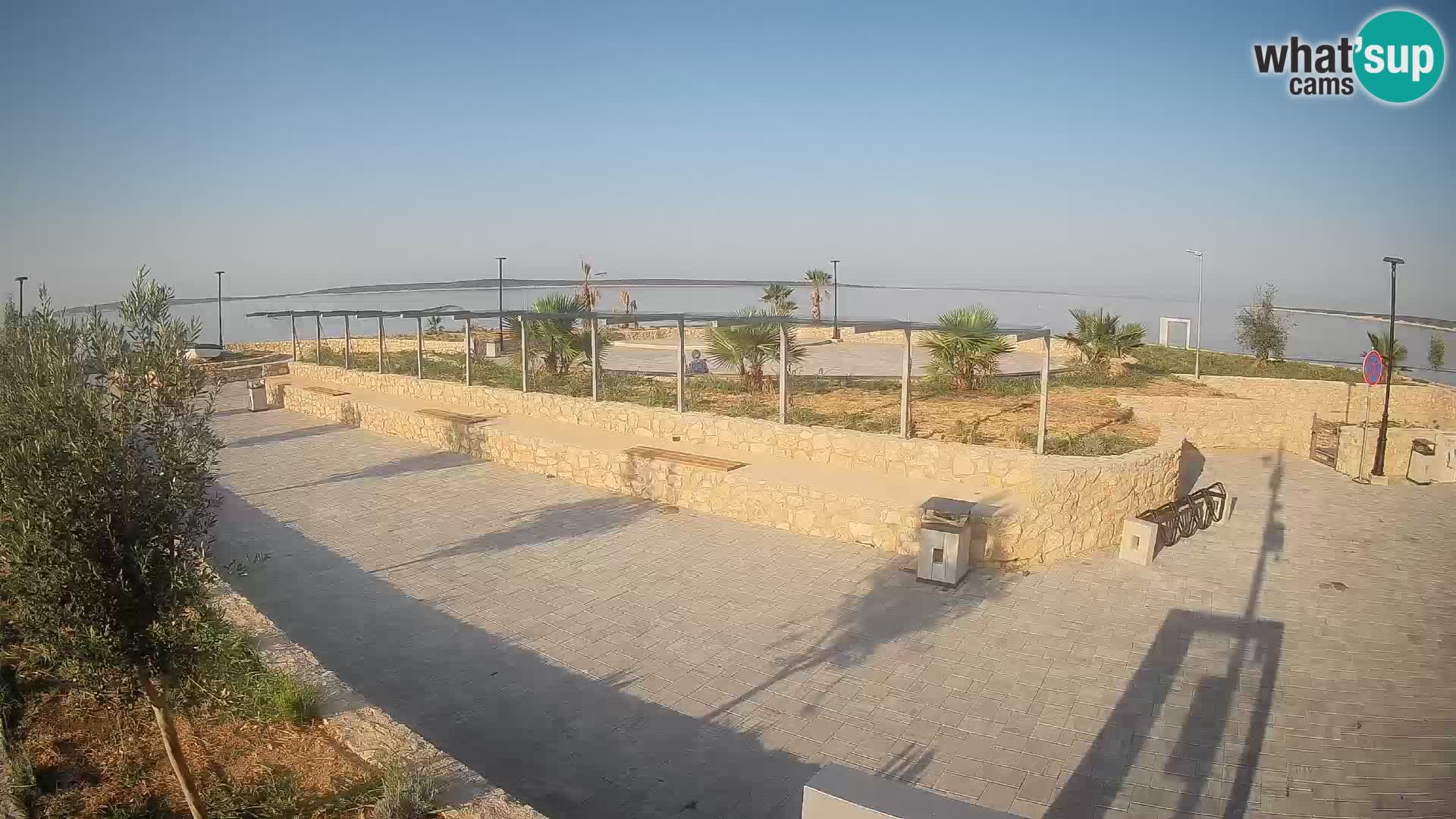 Webcam Mandre – Escenario de verano Velika điga | Isla de Pag