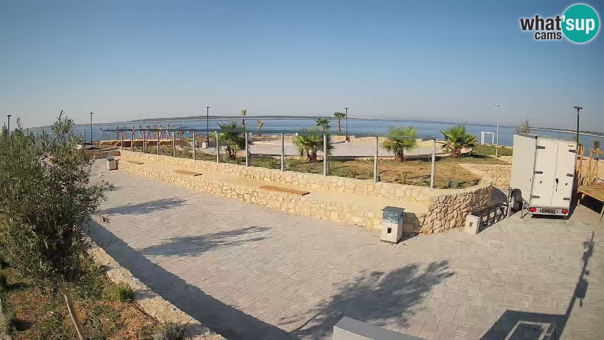 Mandre Sommerbühne Webcam – Velika điga | Insel Pag