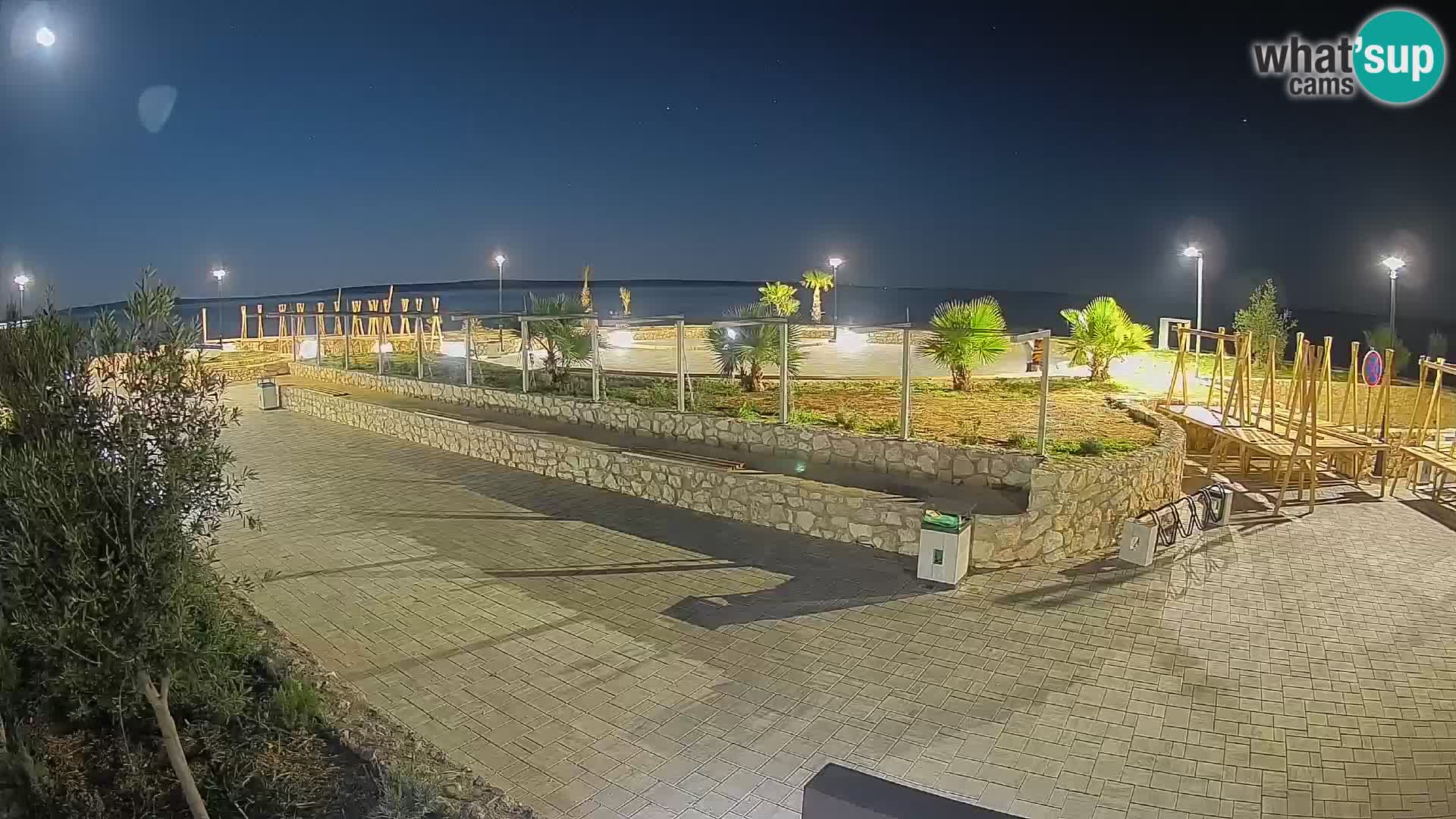 Webcam Mandre – Palco estivo Velika điga | Isola di Pag
