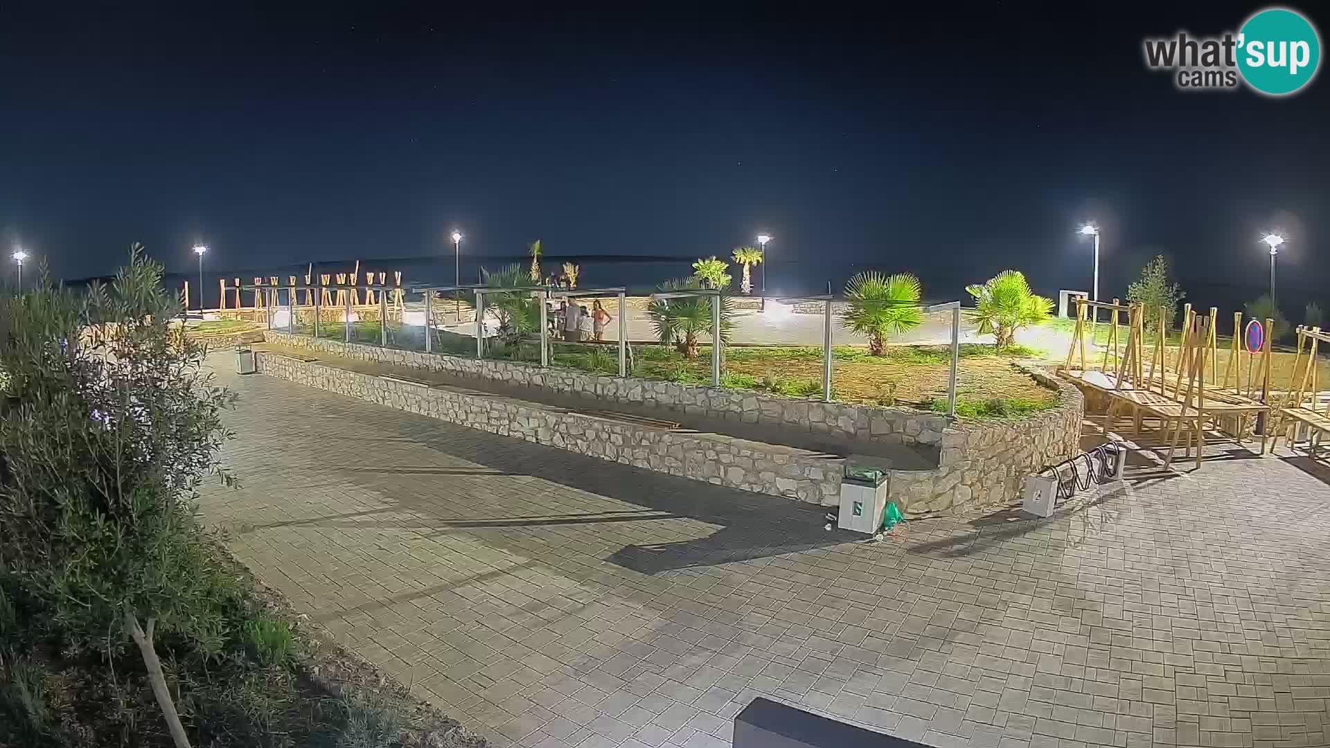 Mandre Sommerbühne Webcam – Velika điga | Insel Pag